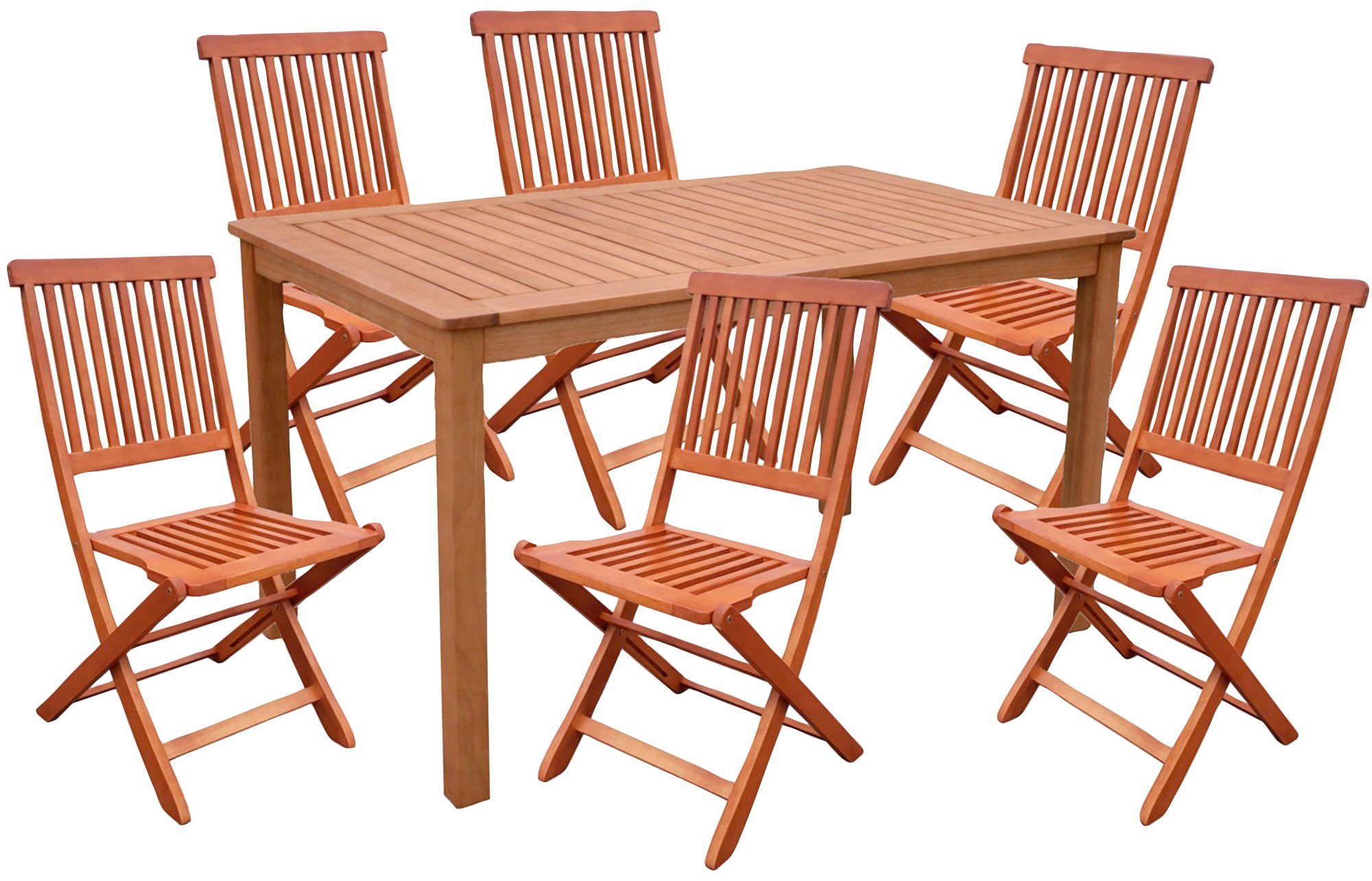 Garden Pleasure Garten-Essgruppe ANGWIN/PITTSBURGH, (Set, 7-tlg)