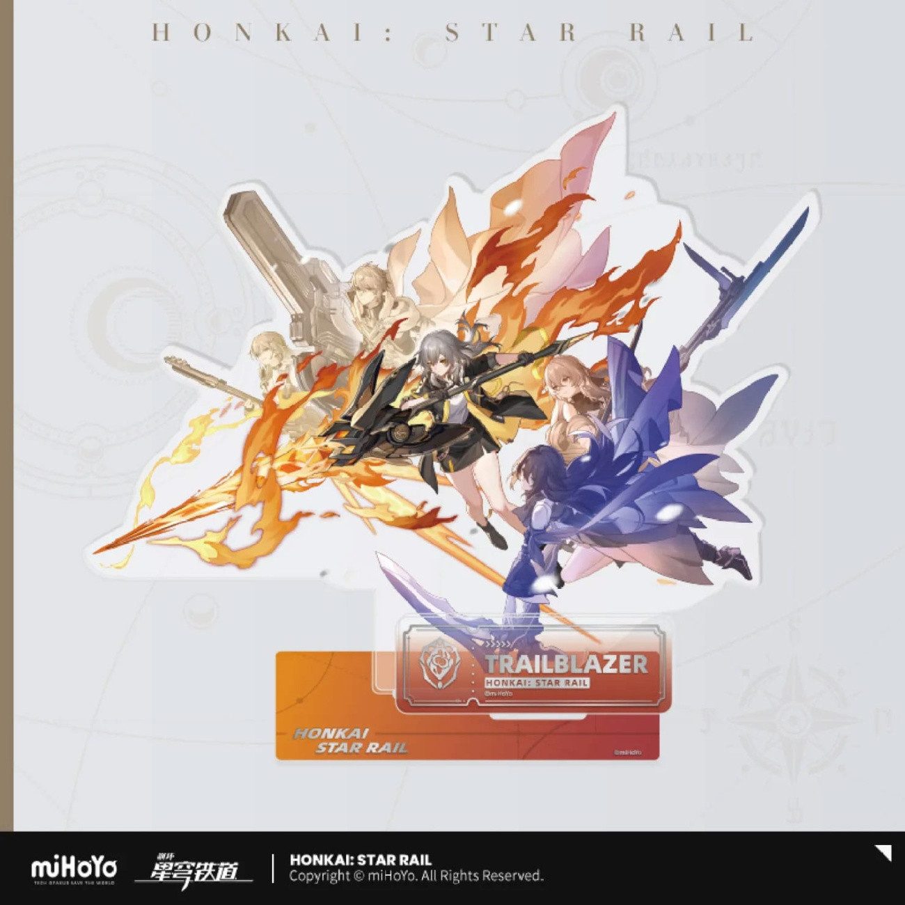 MiHoYo Merchandise-Figur Honkai: Star Rail Preservation of Path Series Acryl Figur Trailblazer