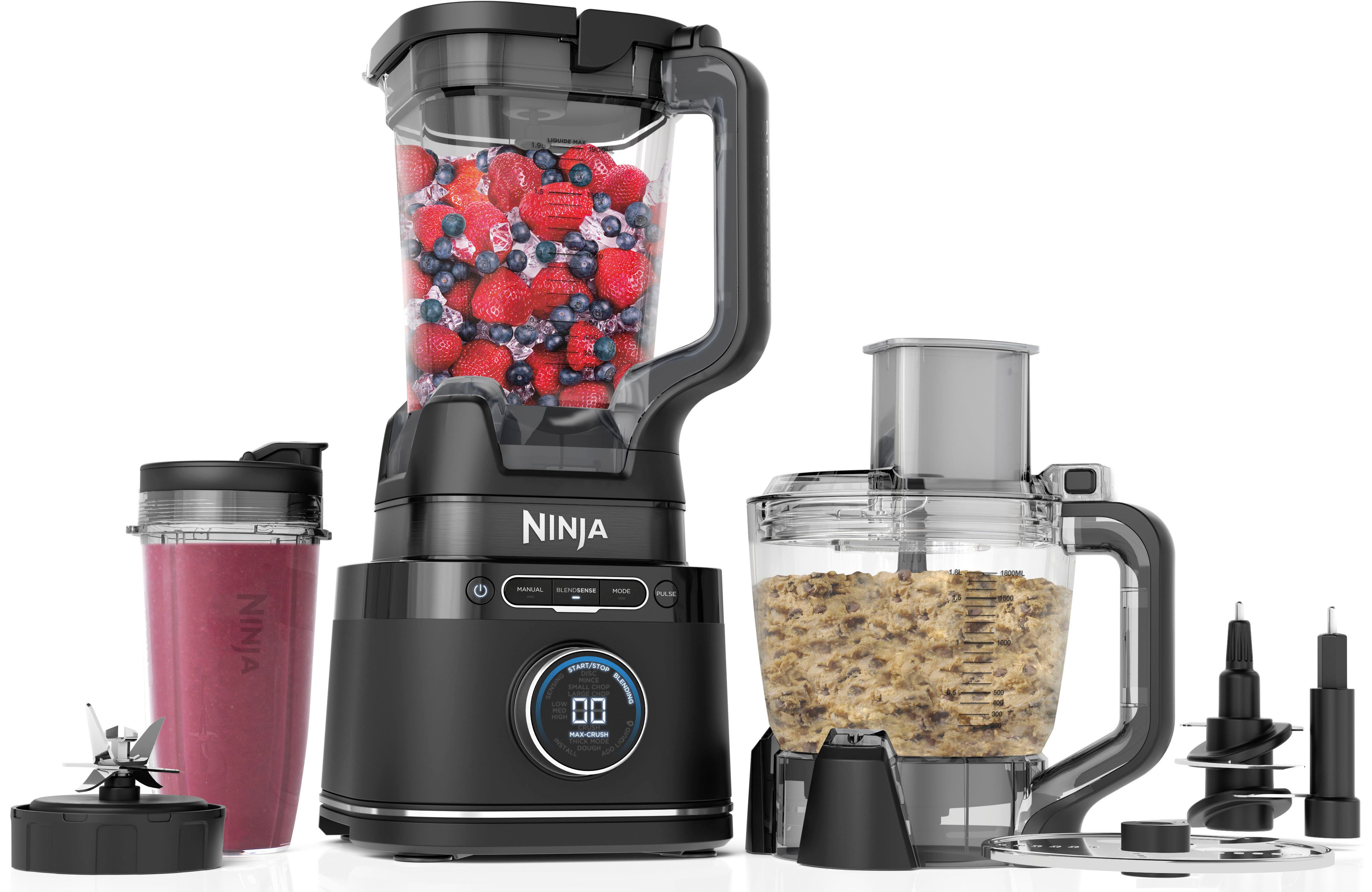 NINJA Standmixer Detect Power Mixer & Processor Pro TB401EU, 1200 W
