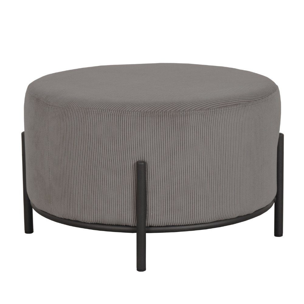 Grau Healani Möbel RINGO-Living aus 340x570mm, Cord Stuhl in Hocker