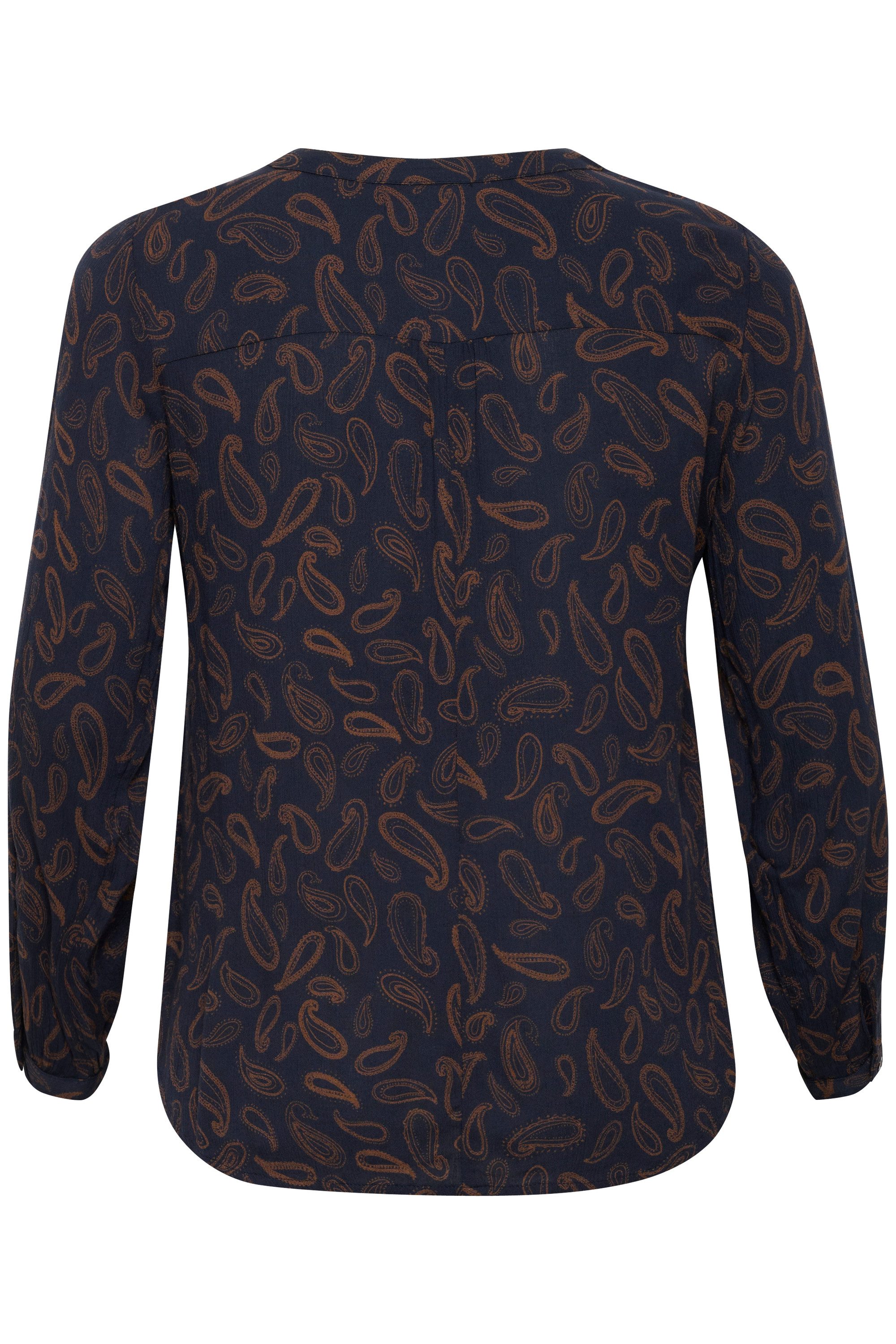 KAFFE Curve Langarmbluse Langarm-Bluse KColive Große günstig online kaufen