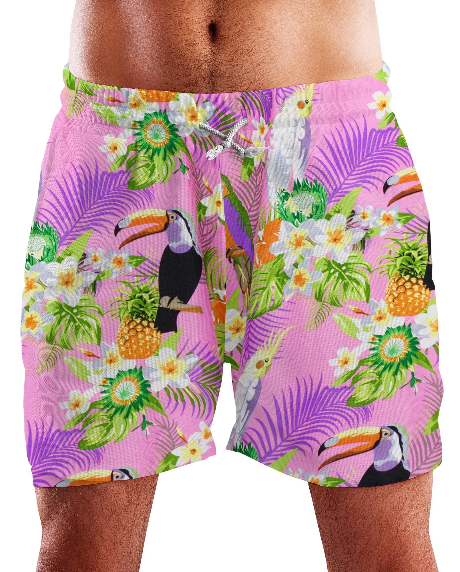 King Kameha Badeshorts Parrot Cockatoo Hawaii günstig online kaufen
