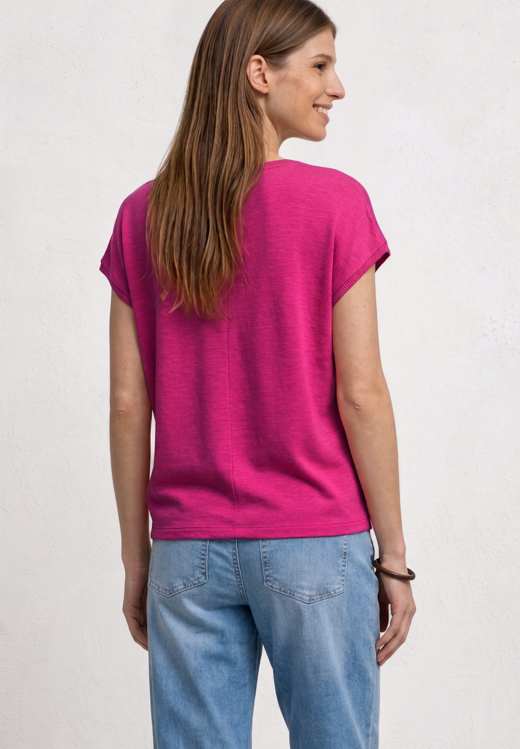 STREET ONE T-Shirt in Unifarbe – Bild 2 von 5
