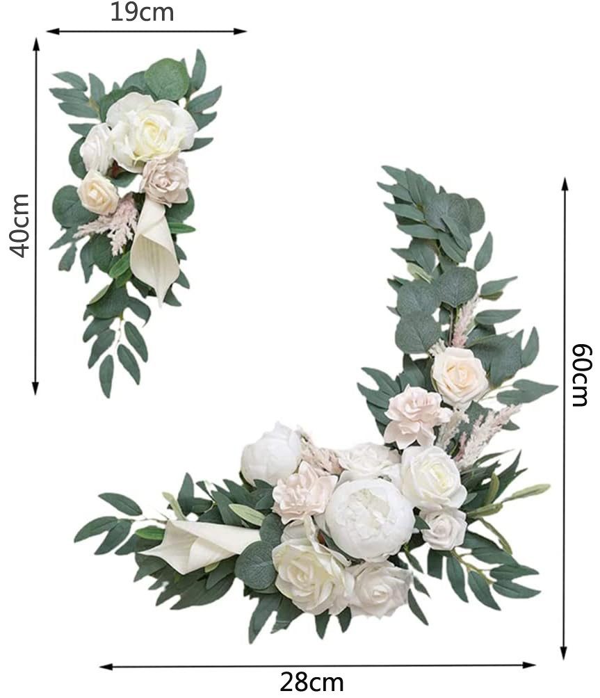 Kunstblumenstrauß Blumengirlande Rosengirlande Künstliche Blumen, Coonoor, günstig online kaufen
