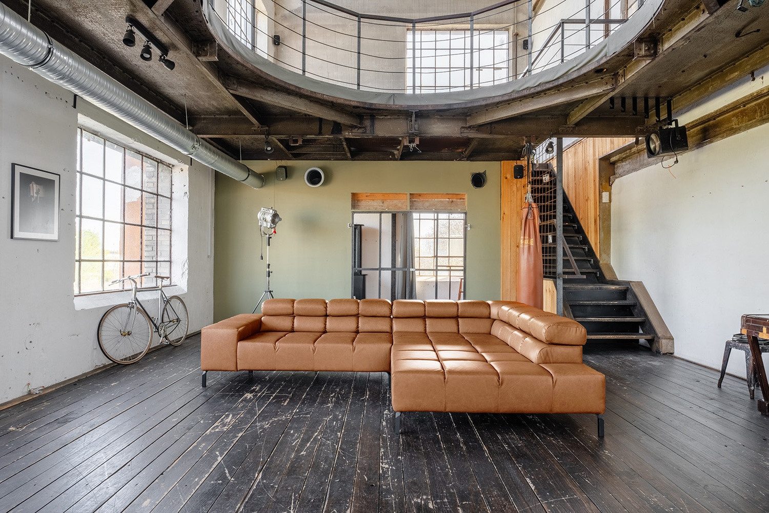 KAWOLA Ecksofa, L-Form rechts oder links Leder motorischer Sitzvorzug 321x216 cm