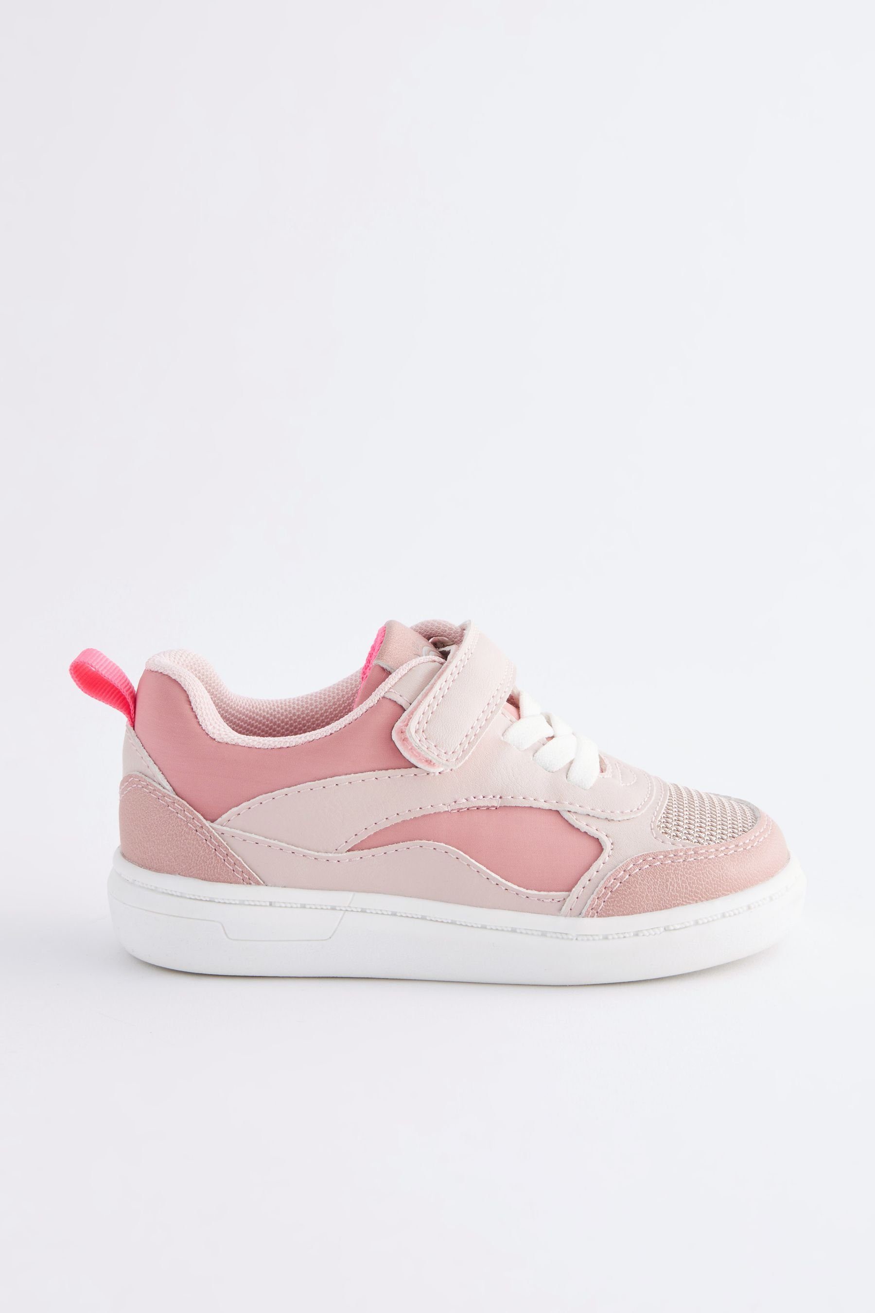 Next Sneaker mit elastischer Schnürung und einem Riemen Sneaker (1-tlg) Pink | Sneaker