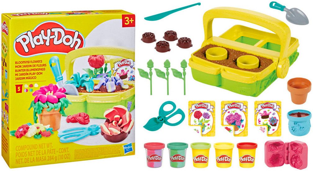 Hasbro Knetform-Set Play-Doh, Bunter Blumenspaß