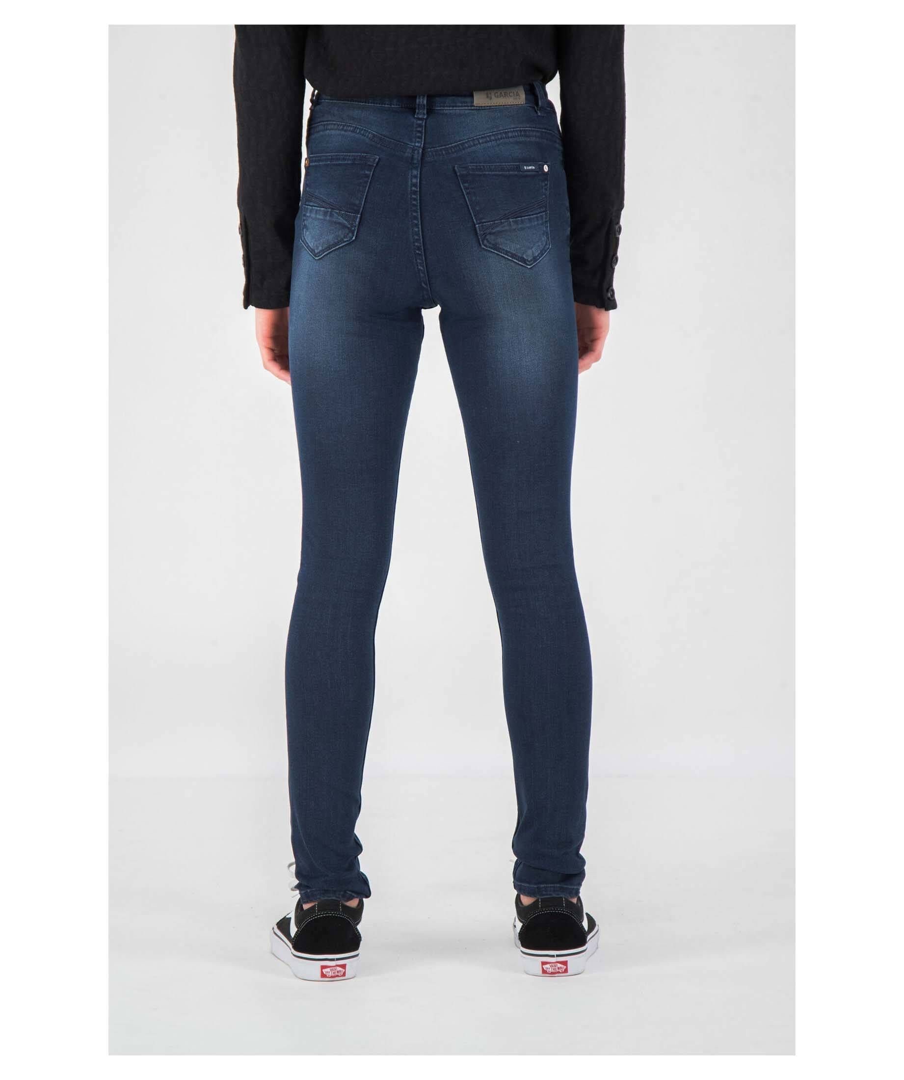 Highwaist "570 (1-tlg) Rianna" Super 5-Pocket-Jeans Mädchen Garcia Slim Jeans