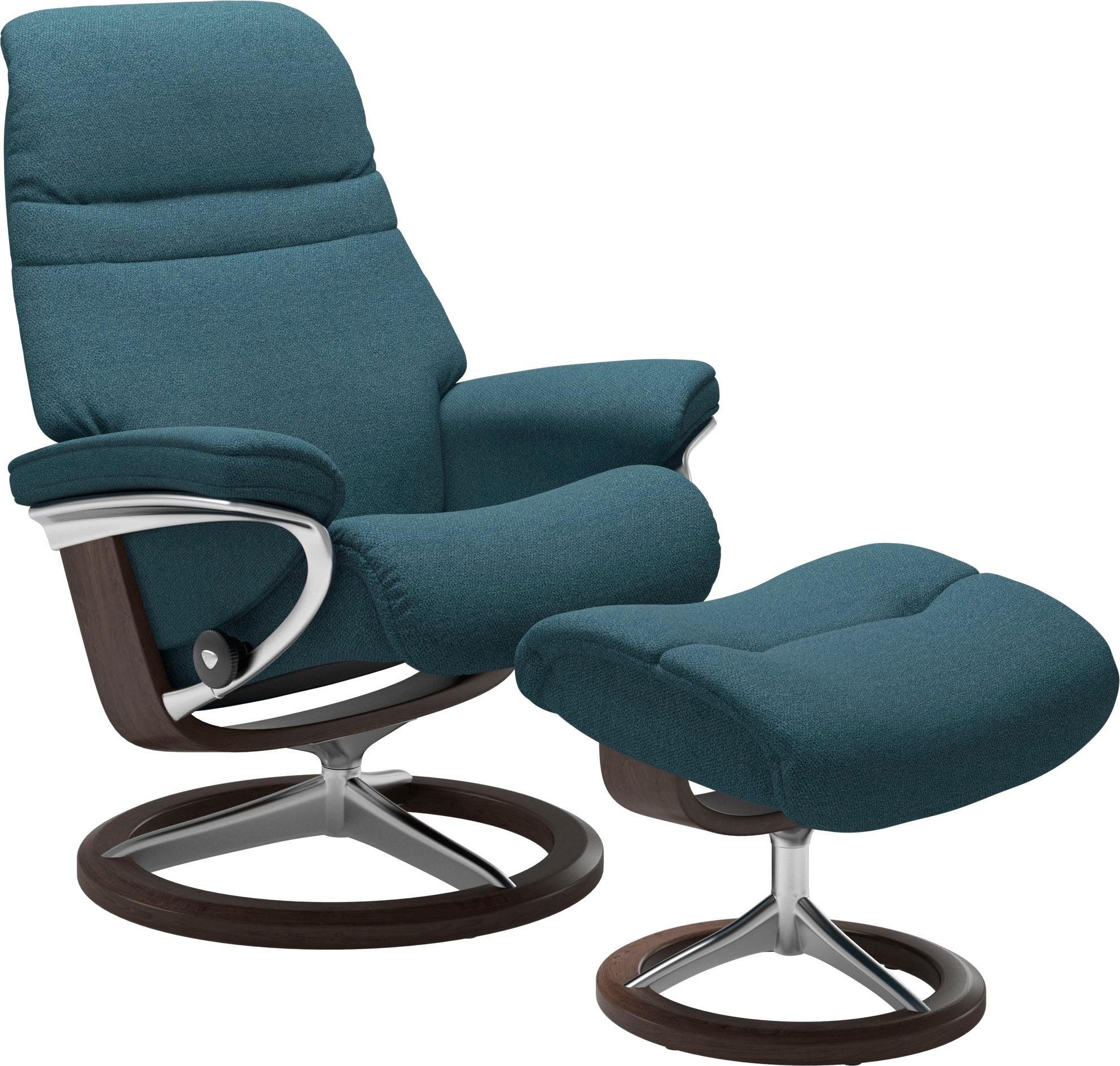 Base, mit Wenge Relaxsessel Gestell Sunrise, Größe Stressless® M, Signature