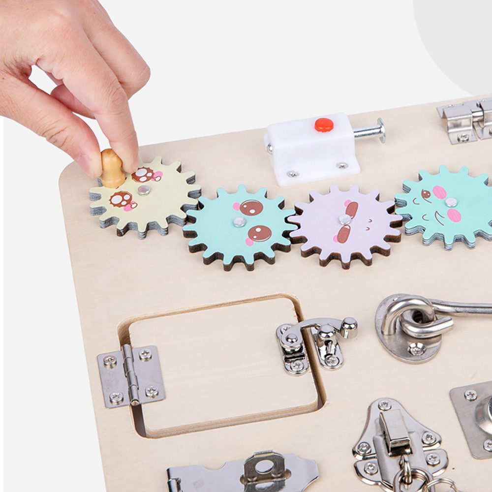 SinLaw Lernspielzeug Sensorisches Board, Demenz-Fidget-Board, Gedächtnishil günstig online kaufen