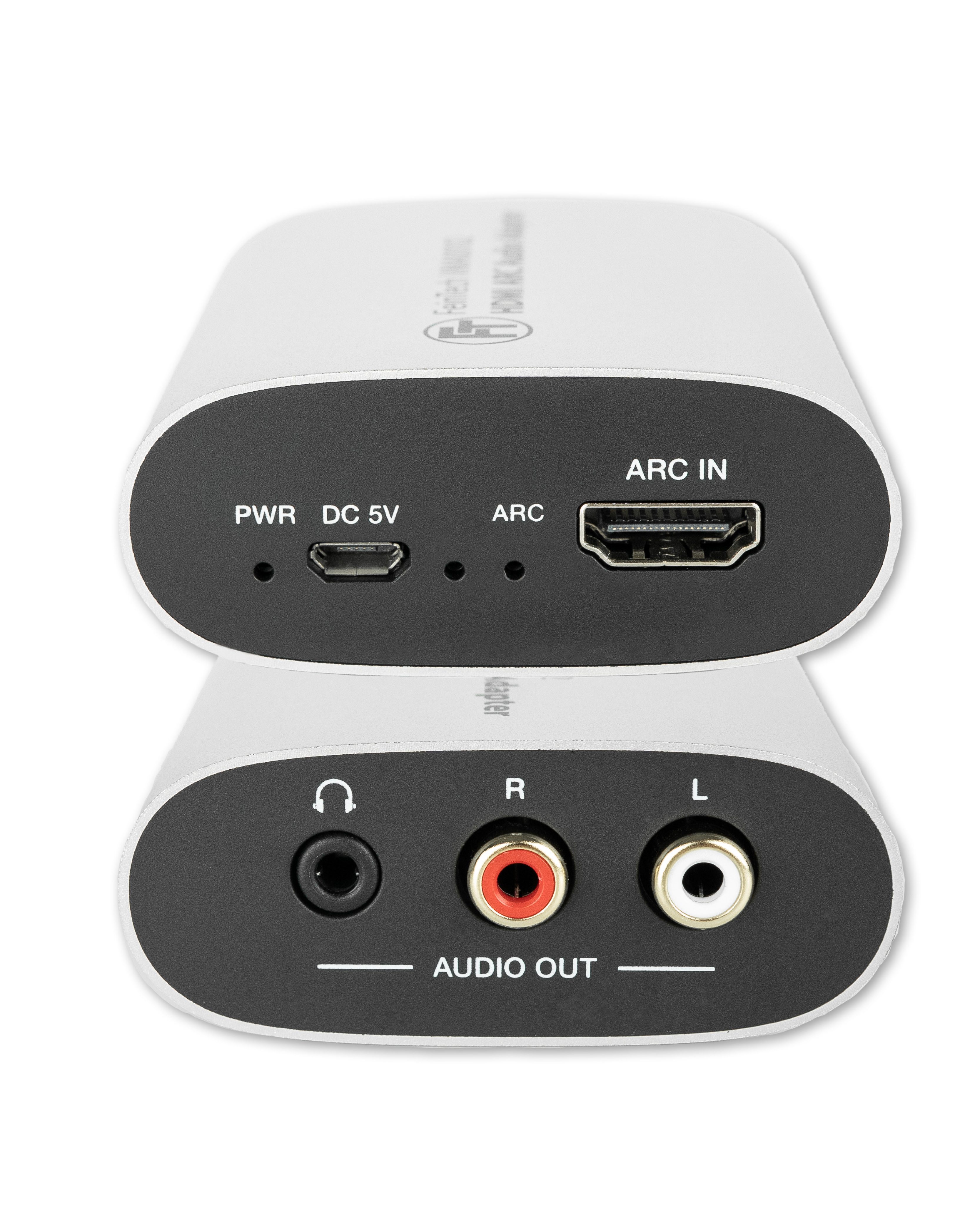 FeinTech Audio-Wandler VMA00102 HDMI-ARC auf Cinch & Klinke, Lautstärkeregelung via TV