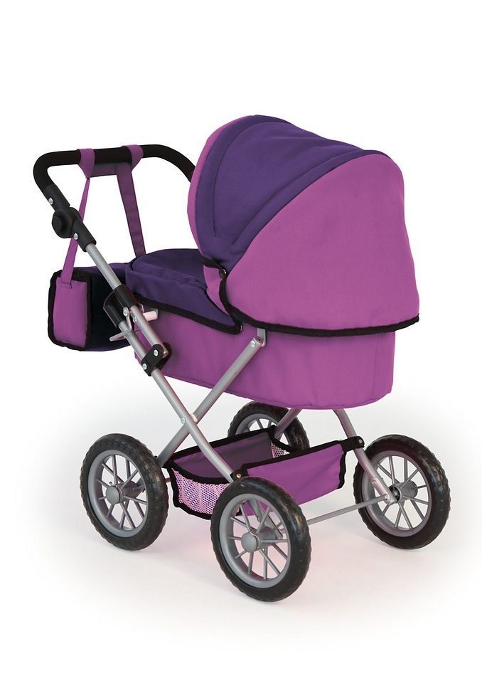 Bayer Puppenwagen Trendy, Fee, lila, inkl. Wickeltasche günstig online kaufen