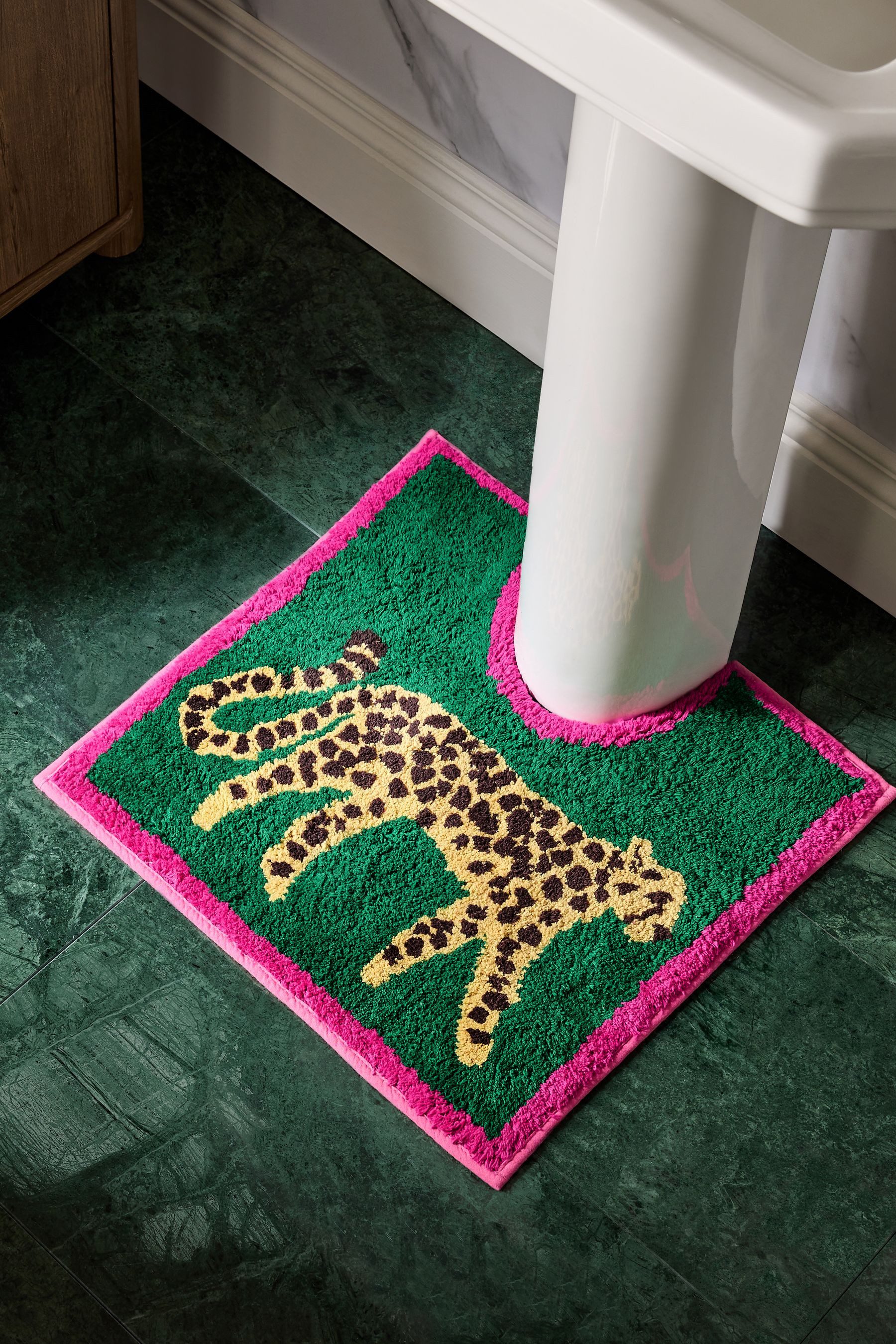 Next Badematte WC-Vorleger mit Gepardenmotiv, Höhe 50 mm, Baumwolle günstig online kaufen