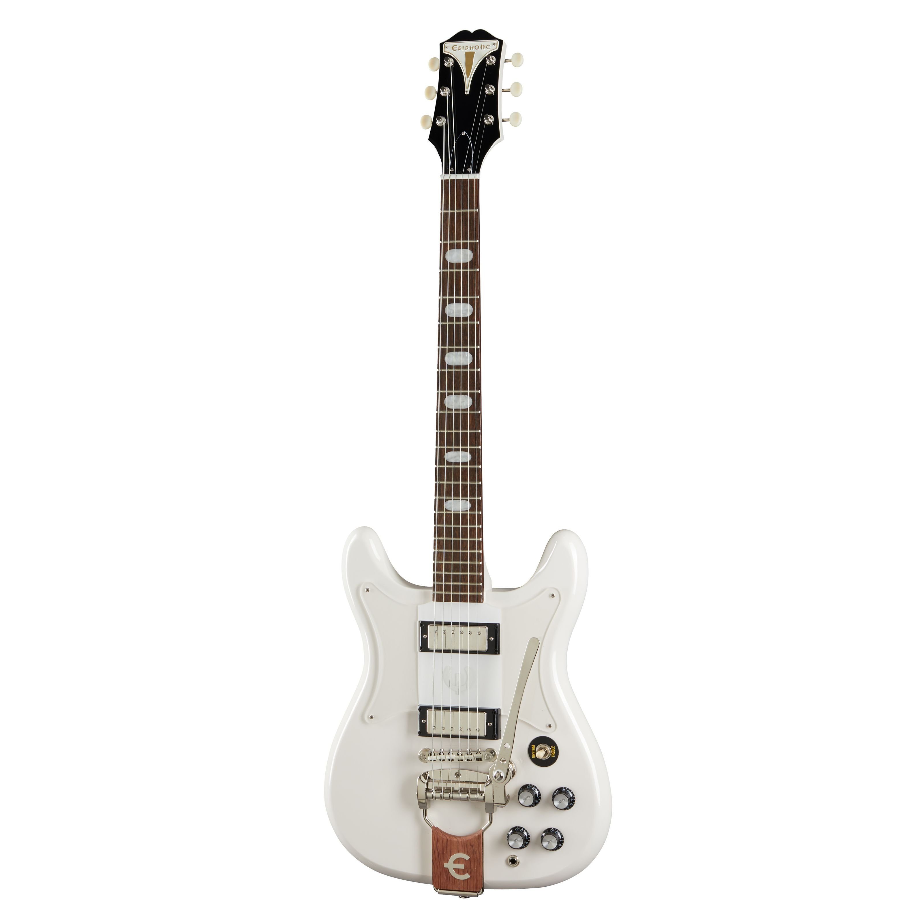 Epiphone E-Gitarre, E-Gitarren, Andere Modelle, Crestwood Custom Polaris White - E-Gitarre
