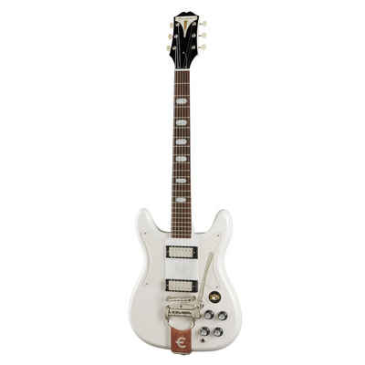 Epiphone E-Gitarre, Crestwood Custom Polaris White - E-Gitarre