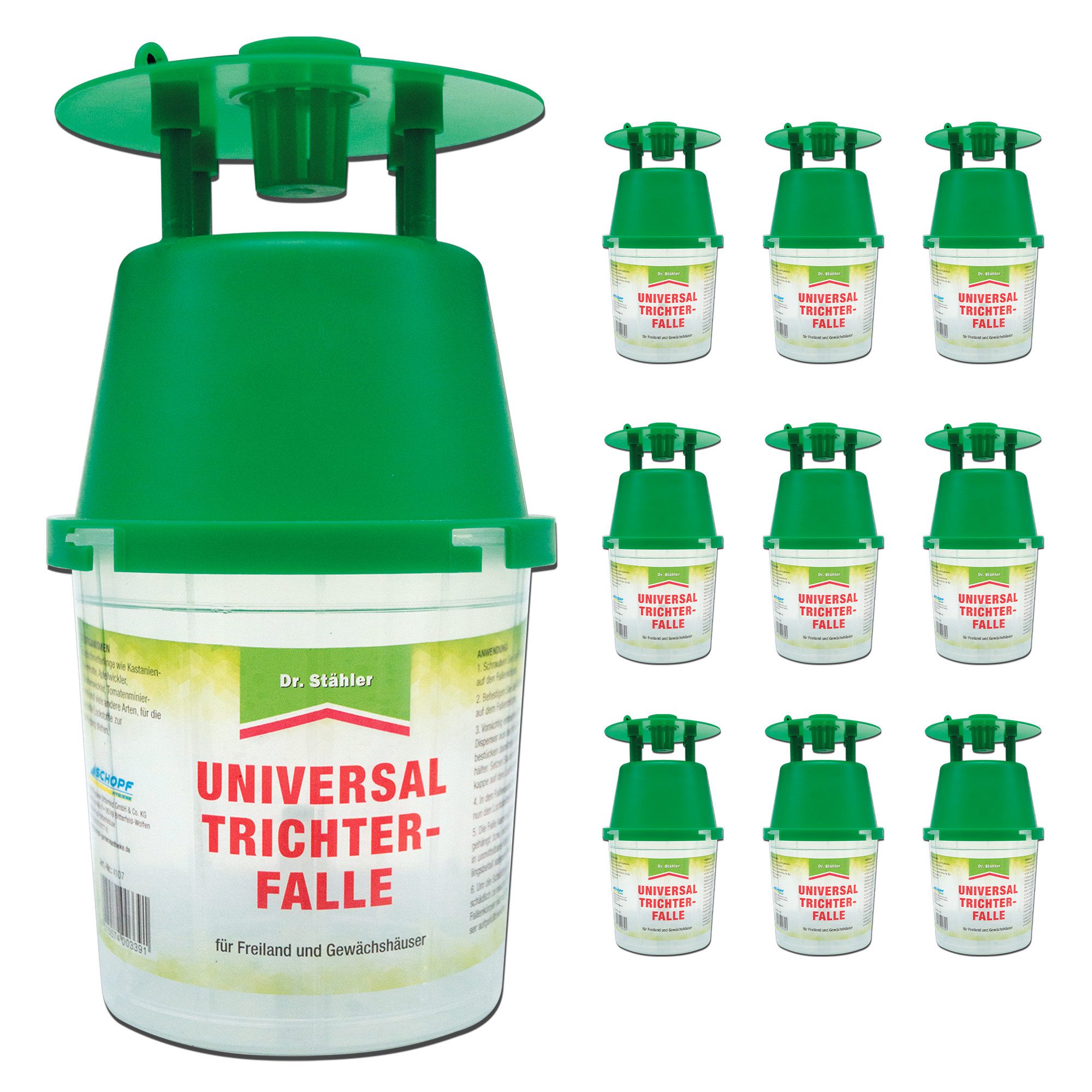Insektenfalle Universal Trichterfalle - Effektiver Schutz vor Schadschmetterlingen