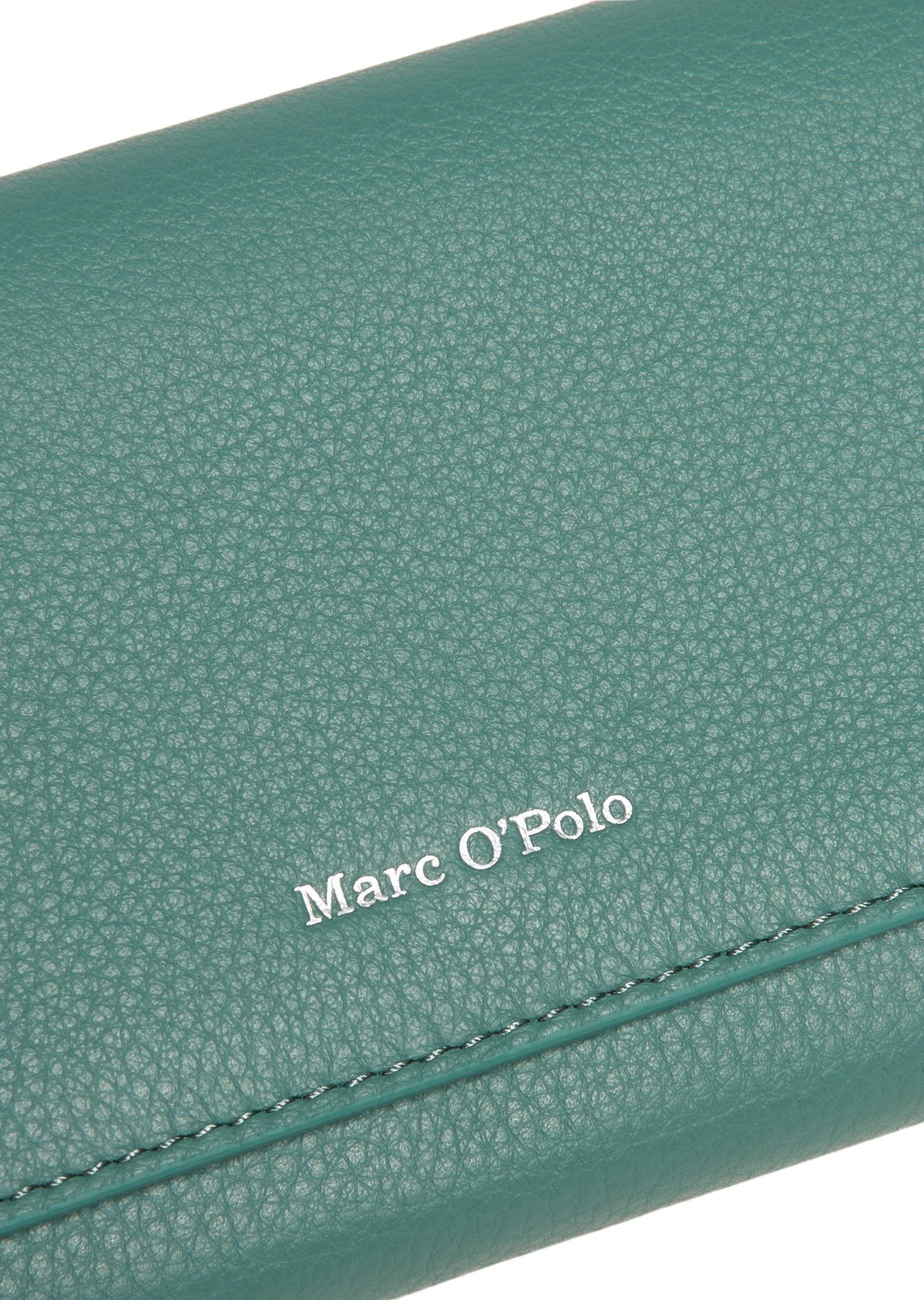 Rindsleder grün feingenarbtem O'Polo Geldbörse Marc aus
