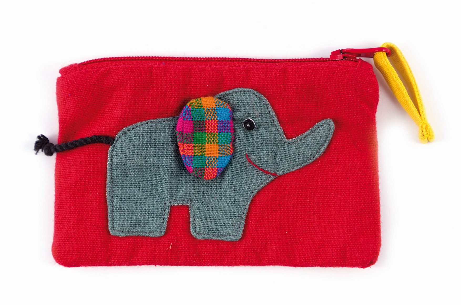 El Puente Geldbörse Täschchen "Elefant", Handmade, Handmade
