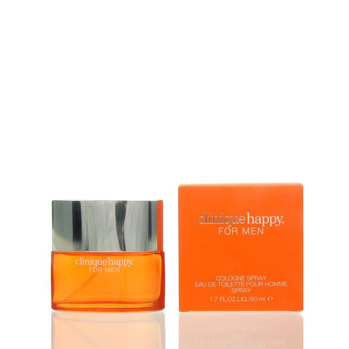 CLINIQUE Eau de Toilette Clinique Happy for Men Cologne Eau de Toilette 50 ml
