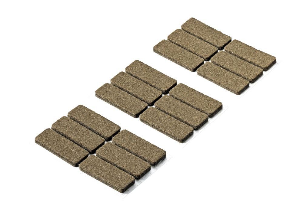 Hettich Filzgleiter Hettich Filzgleiter braun 16 x 44 x 4.5 mm - 18