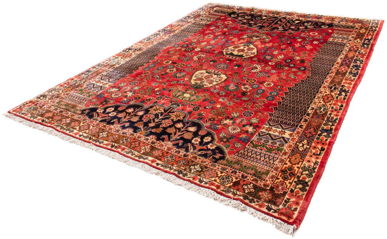 Wollteppich Shiraz Medaillon Rosso 274 x 203 cm, morgenland, rechteckig, Höhe: 10 mm, Unikat mit Zertifikat
