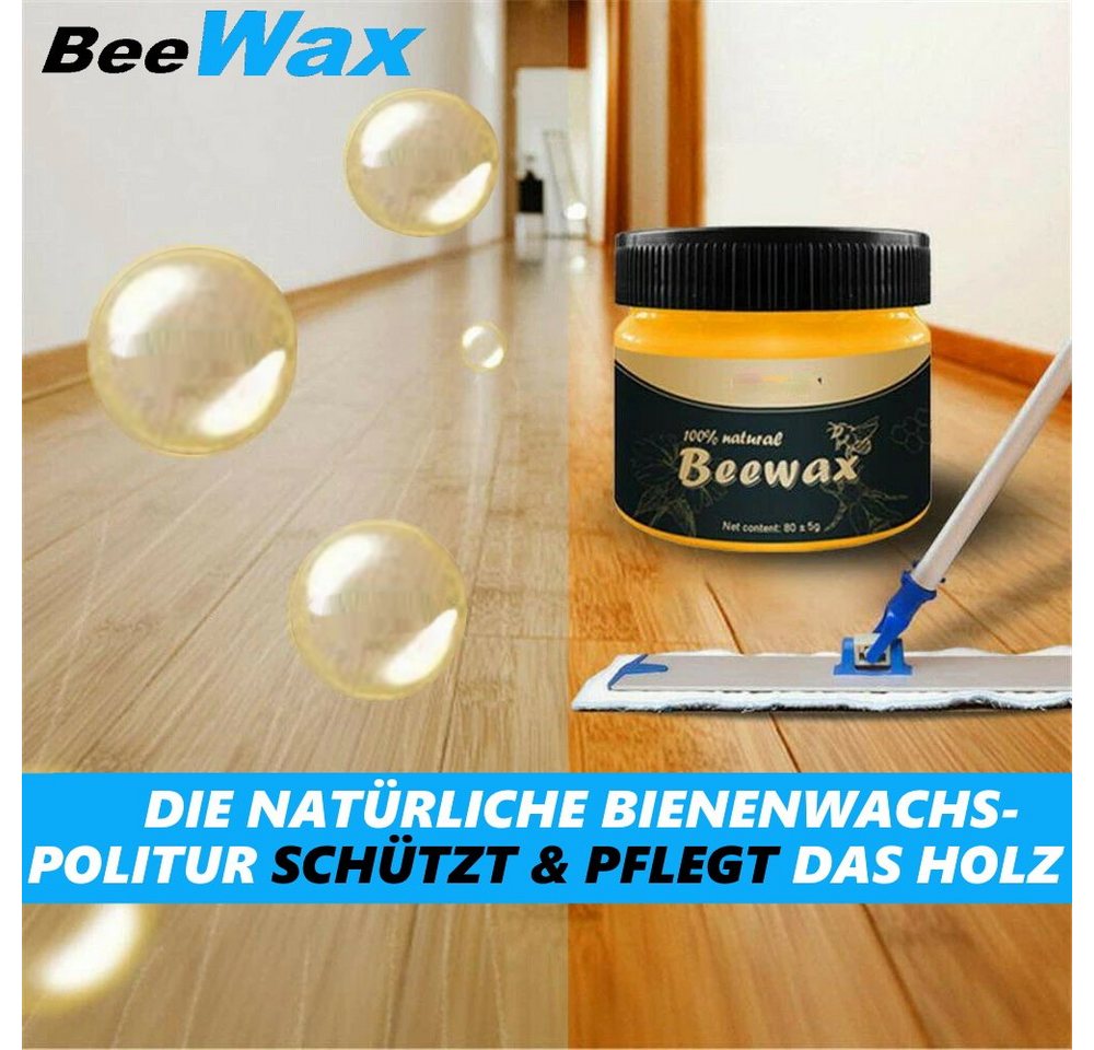 Thumbnail - MAVURA BeeWax Original natürliches Bienenwachs Möbelpflege Politur Schutzwachs, Möbelwax Holzpflege Möbel Pflege Schrank...