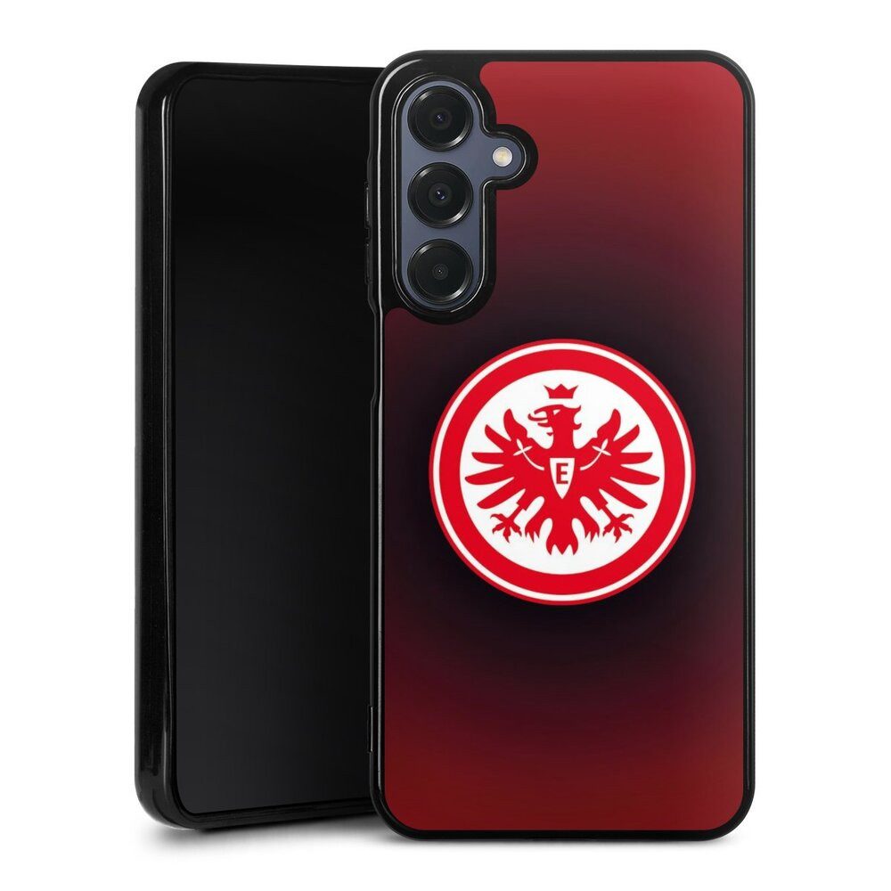 DeinDesign Handyhülle Eintracht Frankfurt Offizielles Lizenzprodukt Wappen, Samsung Galaxy A16 5G Silikon Hülle Bumper Case Handy Schutzhülle