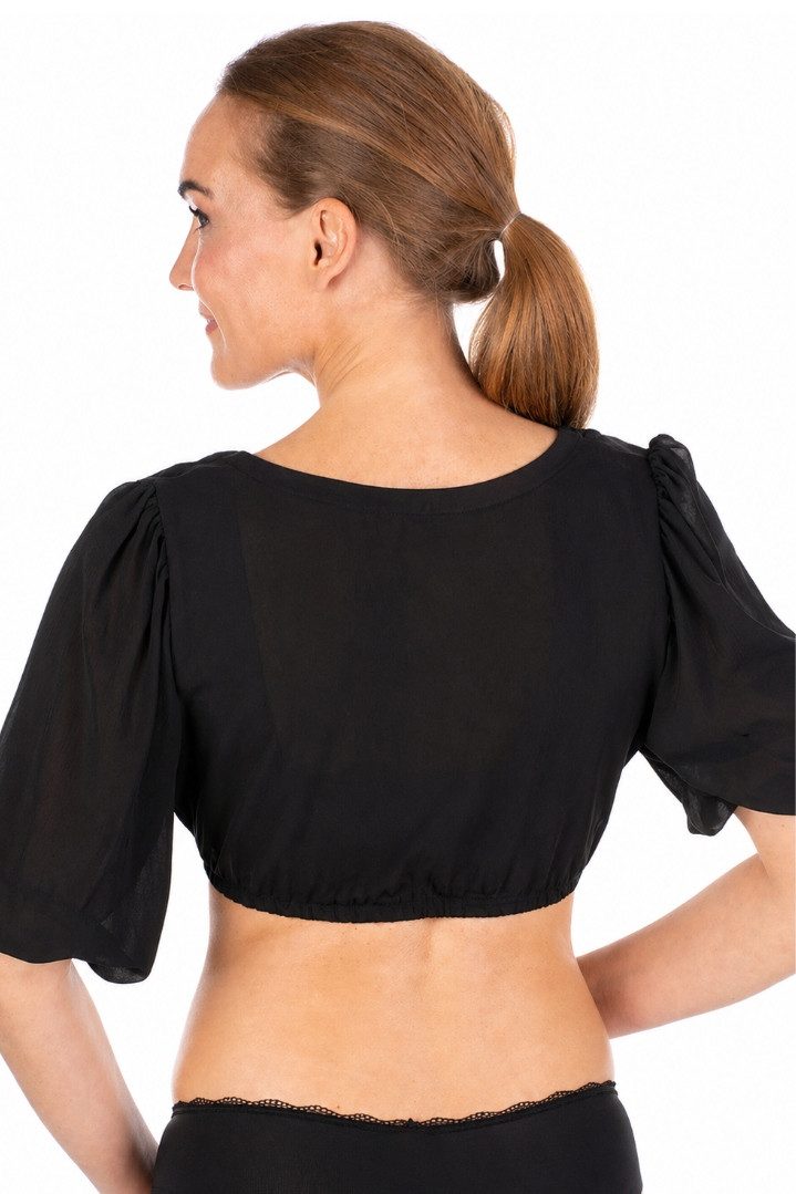 Hammerschmid Dirndlbluse Dirndlbluse - HANNY HA - weiß, schwarz