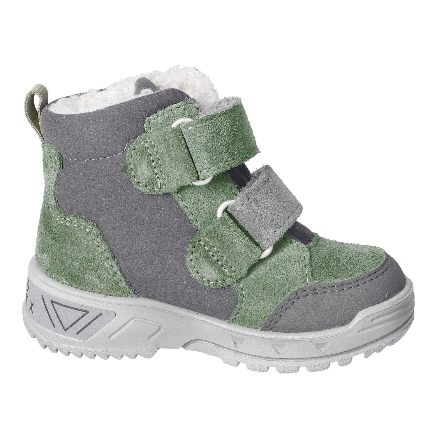 PEPINO by RICOSTA Janne 50 WMS: weit Lauflernschuh Klettstiefel, Winterboots mit Sympatex, Größenschablone zum Download