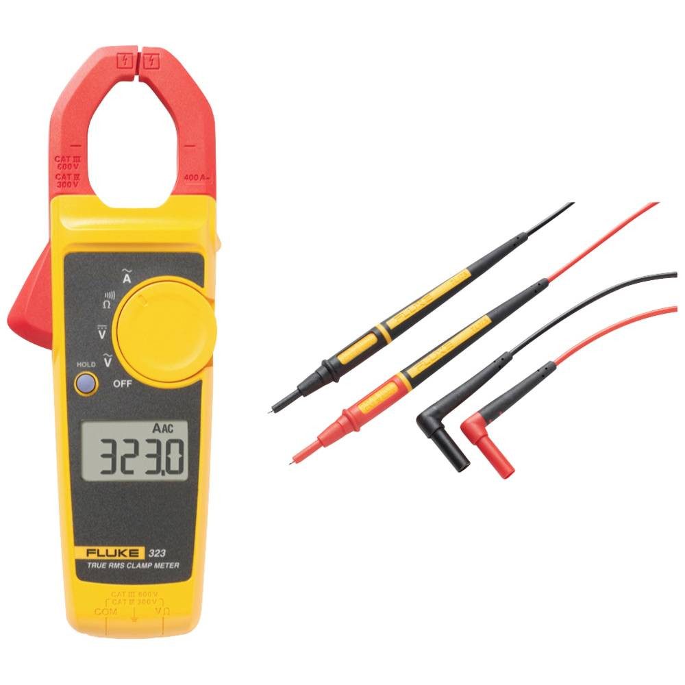 Multimeter 323 Echteffektiv-Strommesszange mit TL175 Twist