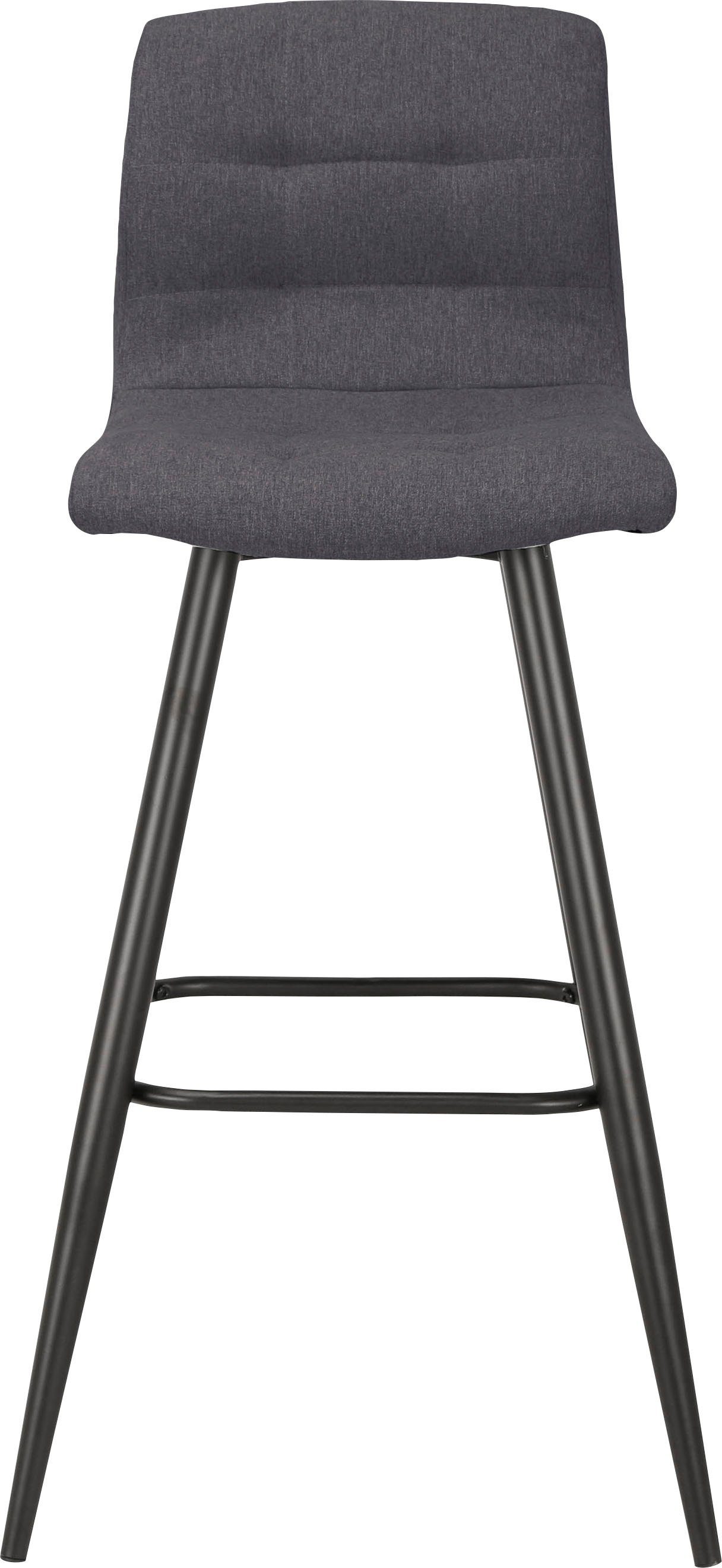 byLIVING Bargruppe Essgruppe Nele, Stühle Simone, (Set, 3-tlg., Tisch mit Barhockern), Barhocker, Bartisch