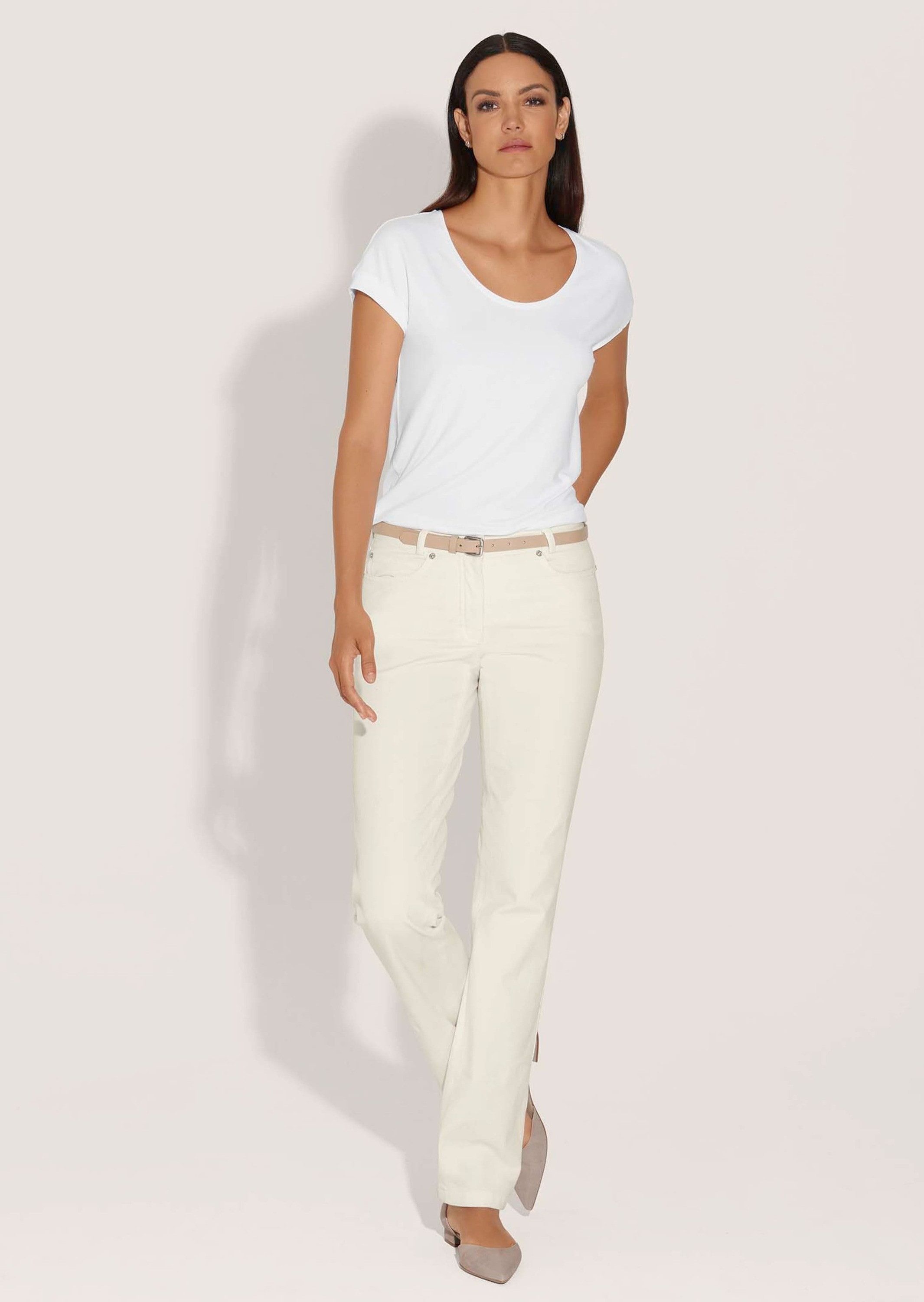 MADELEINE Gerade Jeans Schmale Jeans im Five-Pocket-Style Basichose mit For günstig online kaufen