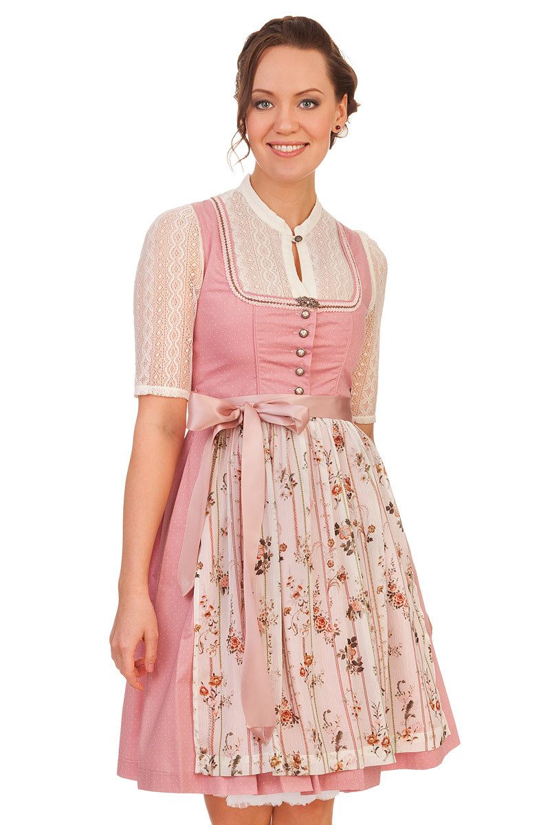 Dirndl Midi Dirndl 2tlg. - BERDINA - puder
