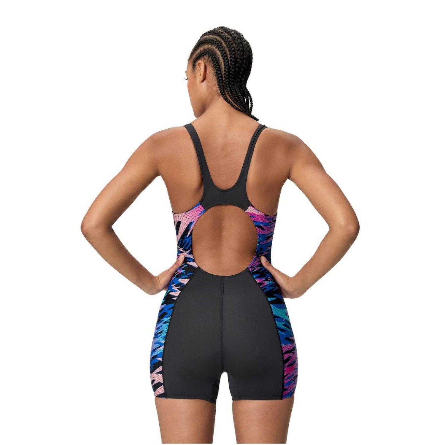 Speedo Badeanzug Hyperboom Legsuit mit langem Bein