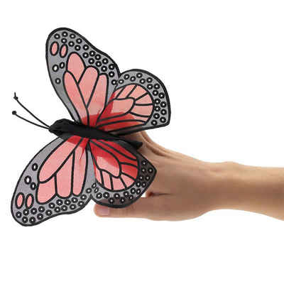 Folkmanis Handpuppen Fingerpuppe Folkmanis Fingerpuppe Monarch Schmetterling 2156 (Packung)