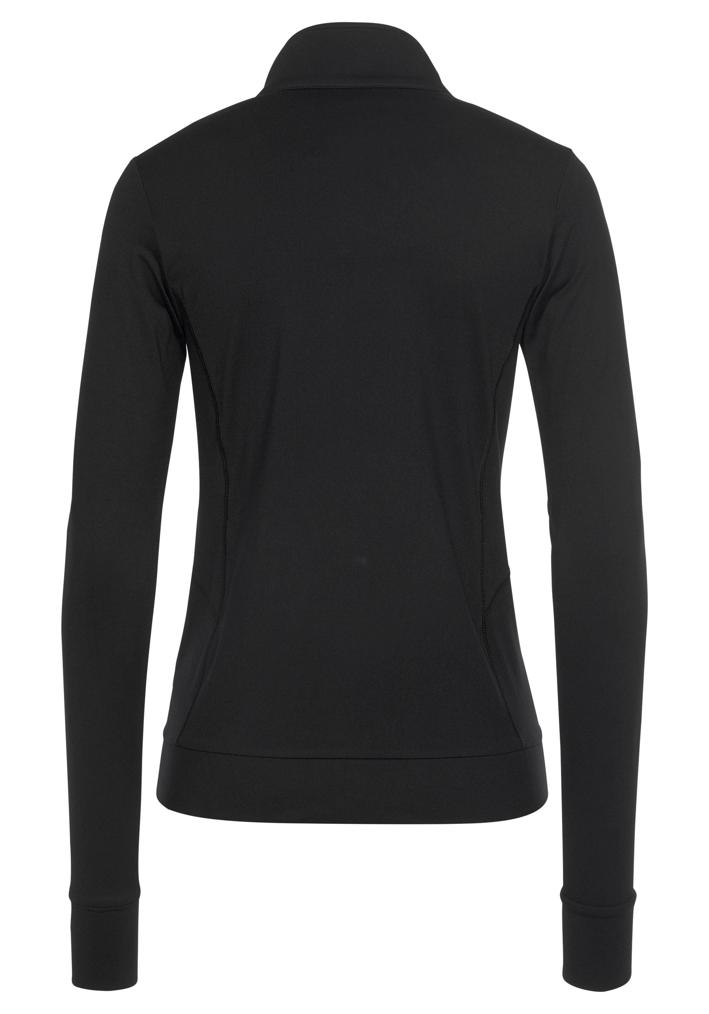 reflektierenden mit Laufjacke schwarz ACTIVE Details LASCANA Thermo