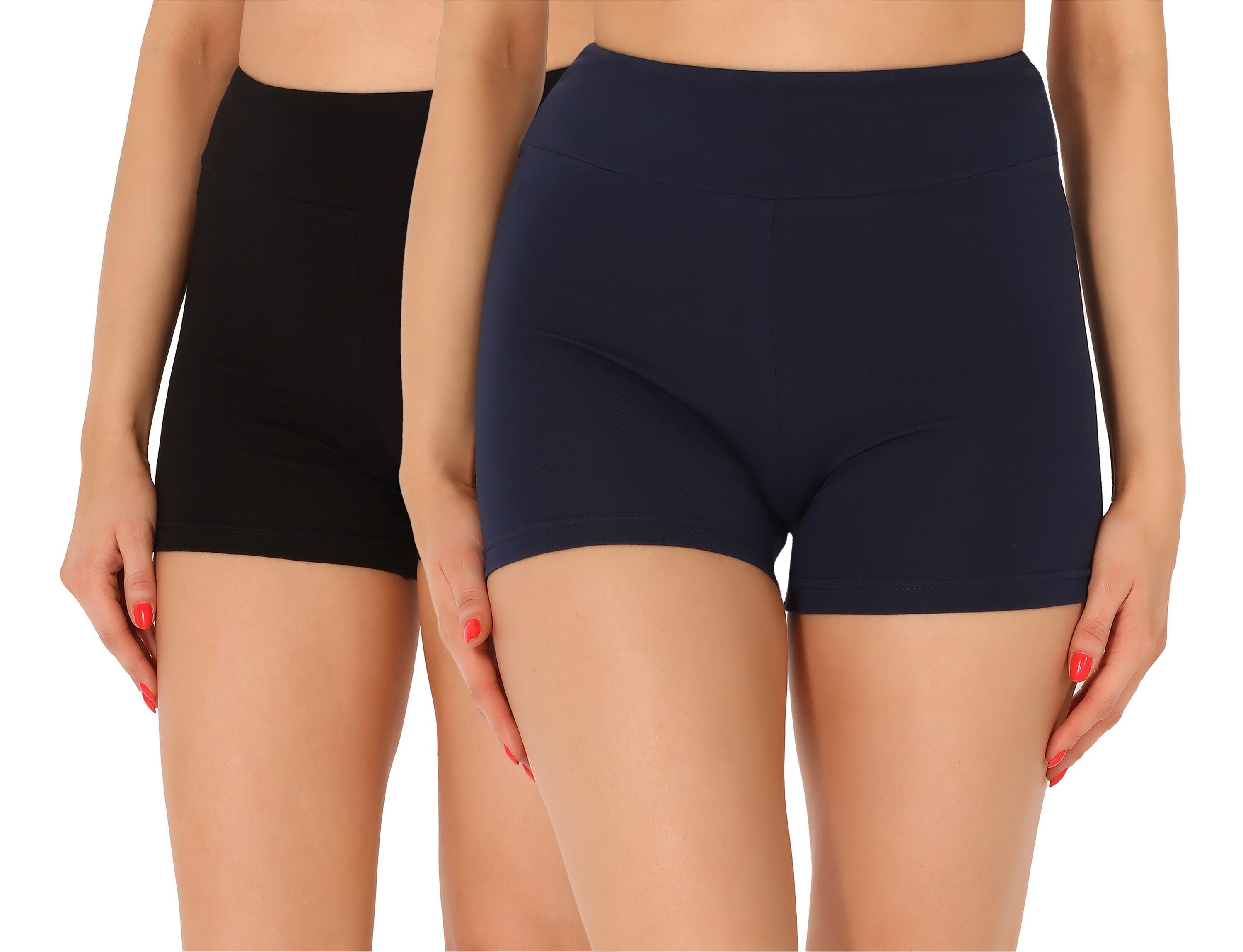 Leggings Damen Shorts Radlerhose kurze Hose Boxershorts MS10-359