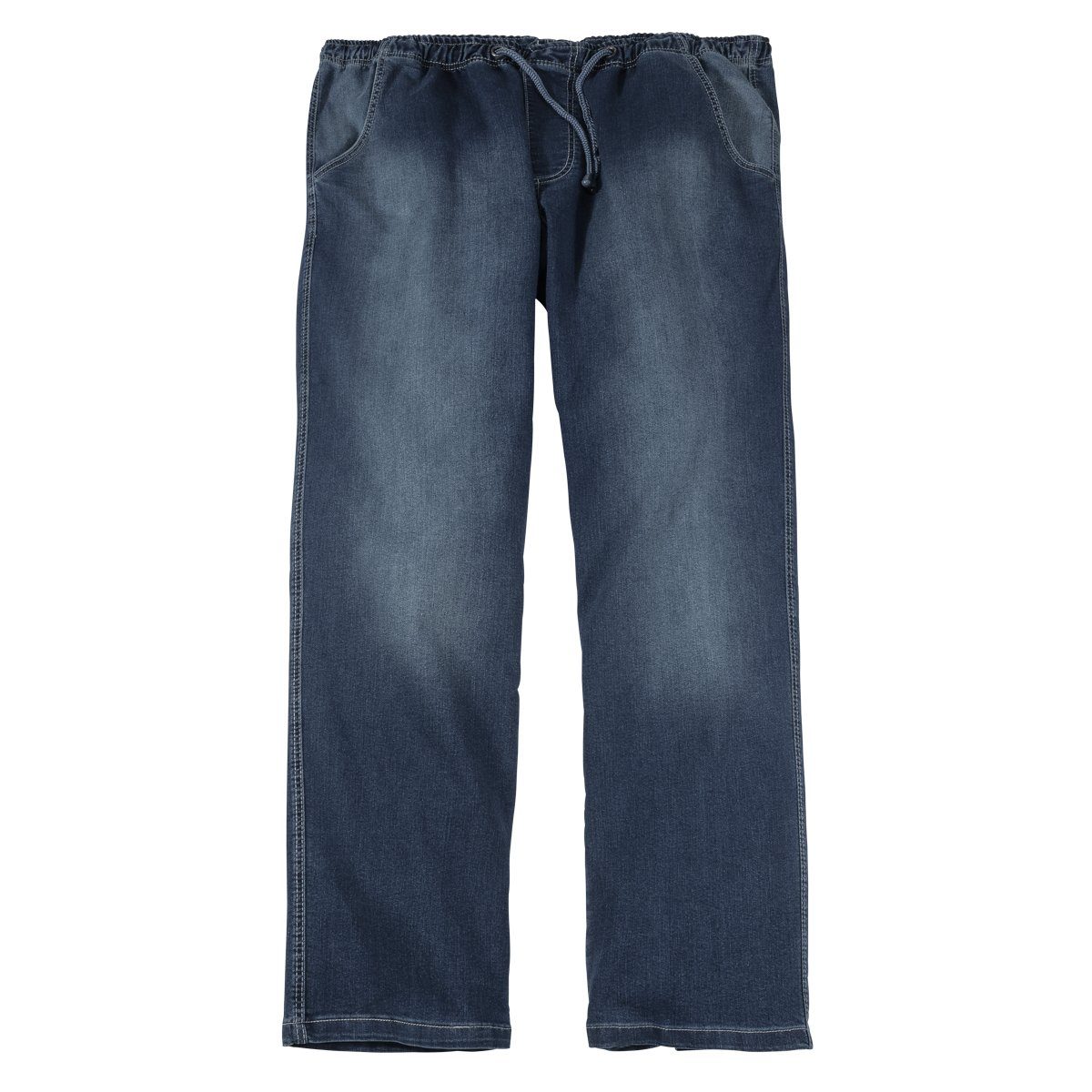 ABRAXAS Stretch-Jeans Abraxas XXL Schlupf-Stretchjeans stone washed blue günstig online kaufen