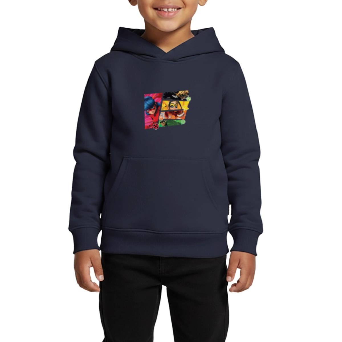 Hoodie Miraculous Superhelden Kinder Premium Hoodie