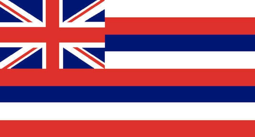 Hawaii flaggenmeer Flagge g/m² 80