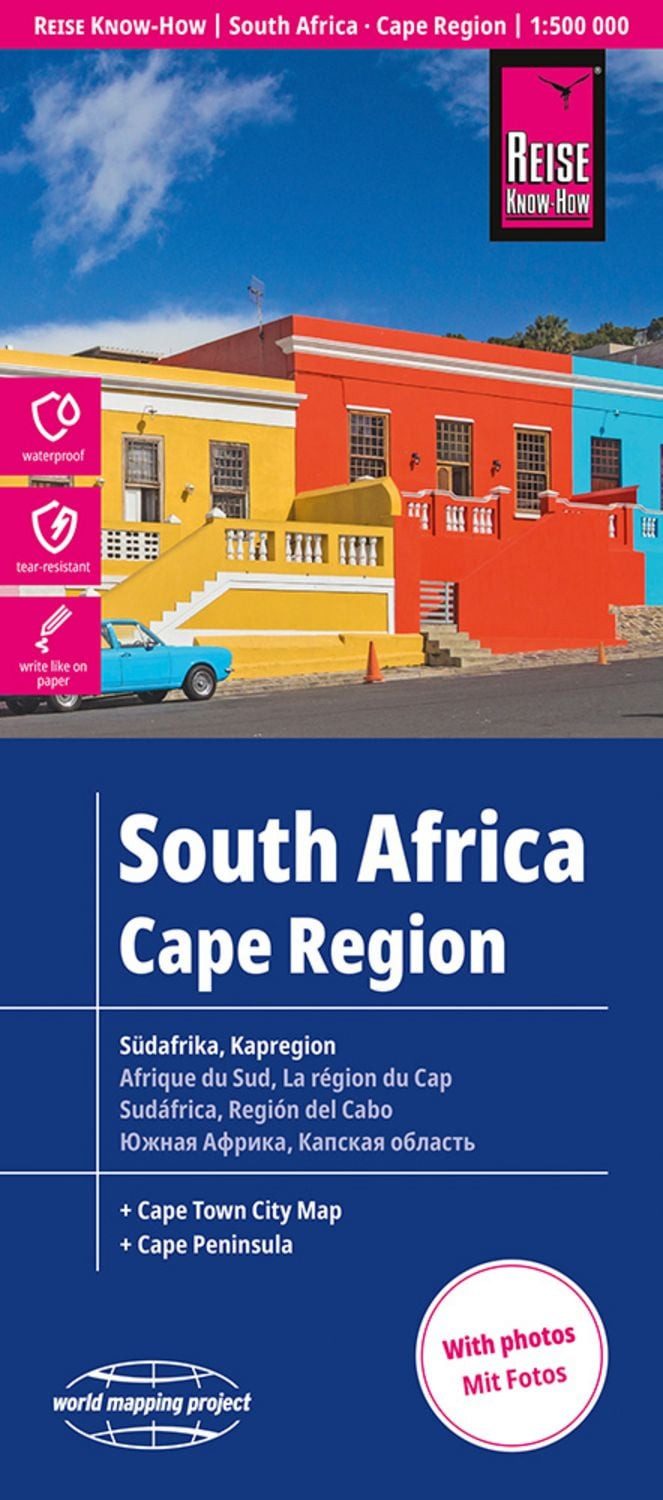 Reise Know-How Landkarte Südafrika Kapregion, South Africa, Cape Regi / diverse