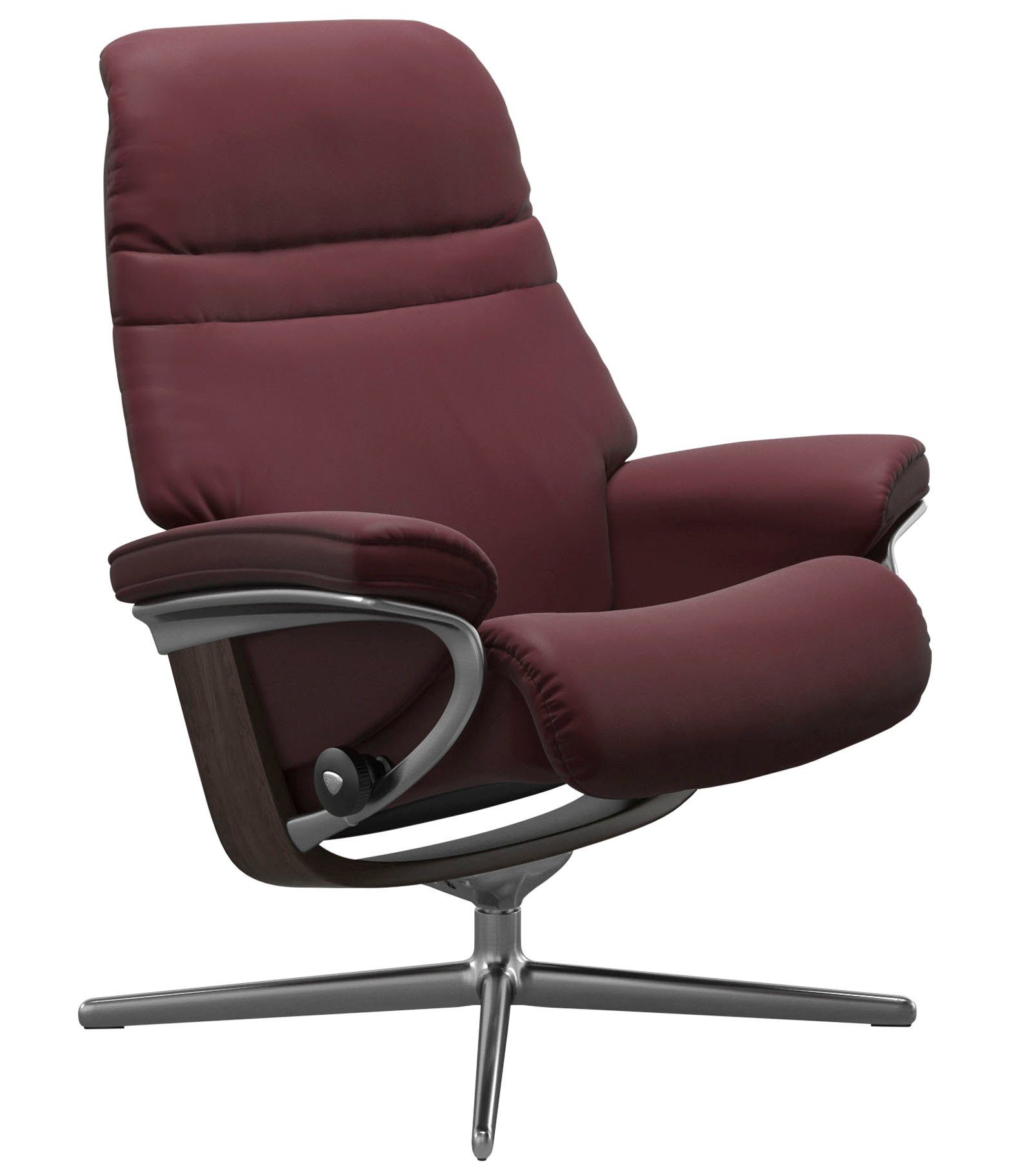 Stressless® Relaxsessel Sunrise, mit Cross Base, Größe S, M & L, Holzakzent Wenge