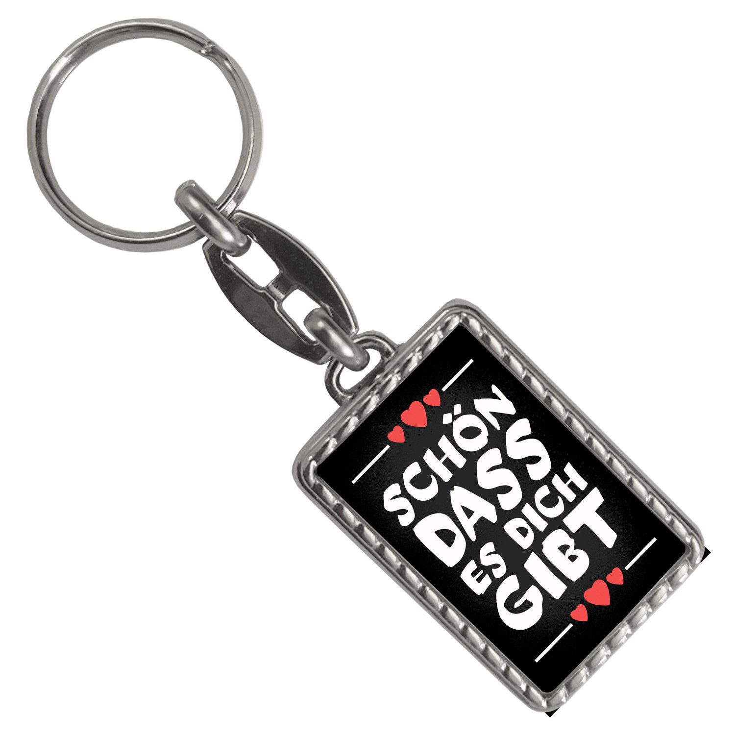 speecheese Schlüsselanhänger Schön dass es dich gibt Schlüsselanhänger mit günstig online kaufen