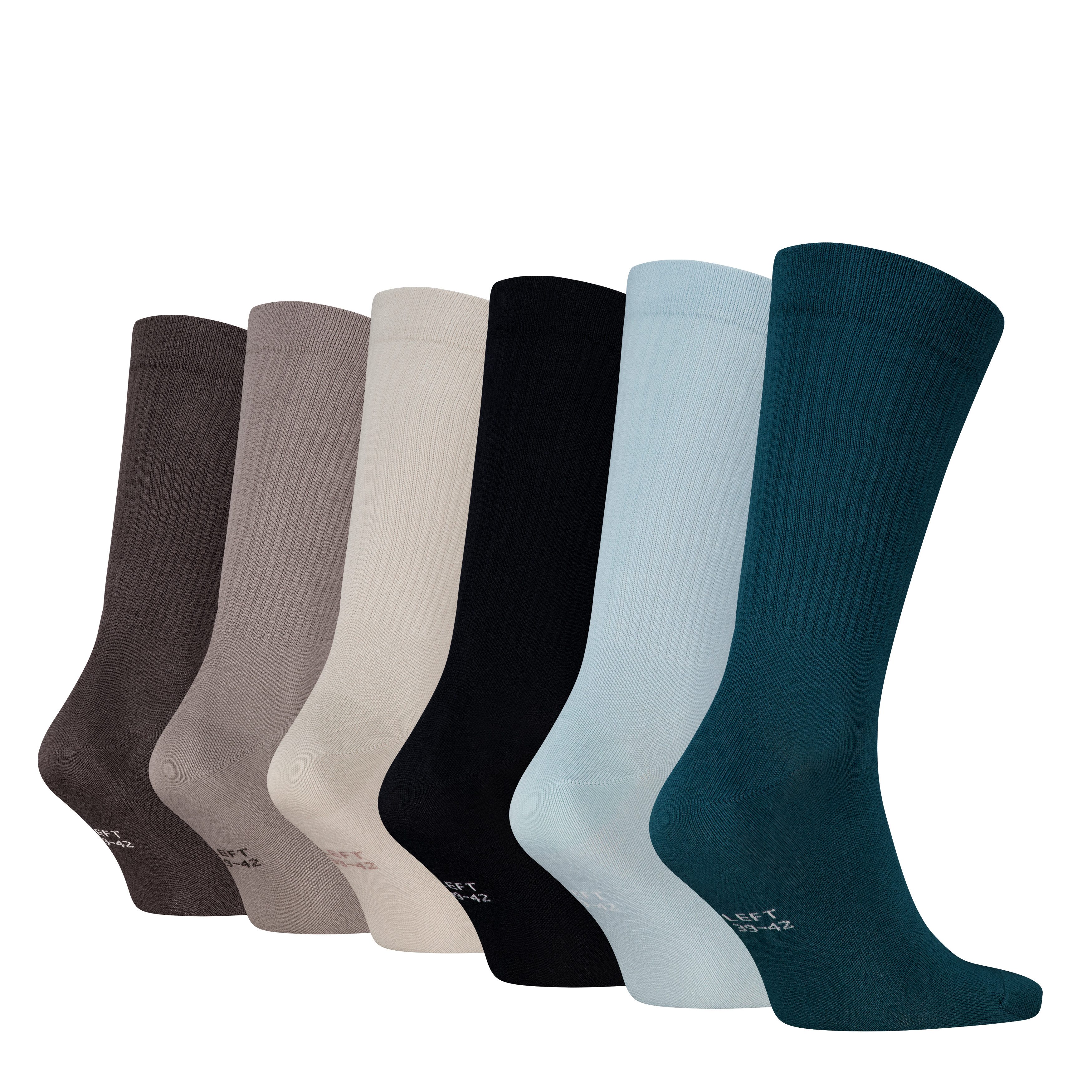 PUMA Socken (6-Paar) mit Rippenbündchen, Logo und Schriftzug günstig online kaufen