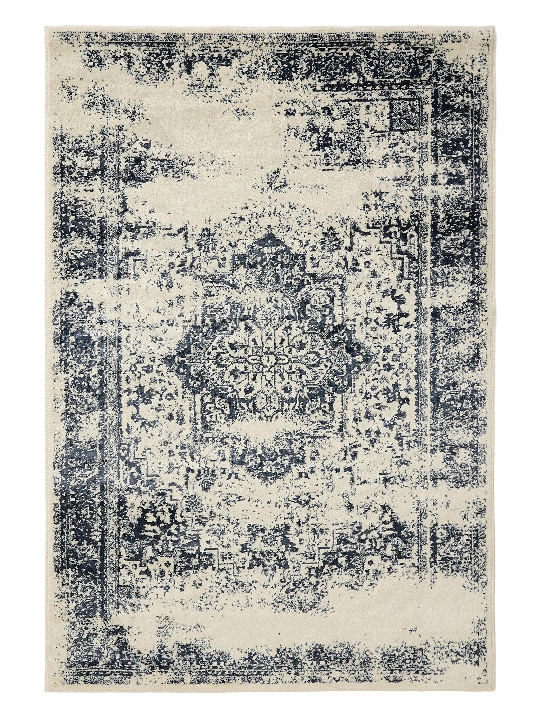 benuta Teppich Suki, rechteckig, Höhe: 6 mm, Vintage-Look, Kurzflor, Retro Teppich Wohnzimmer, Schlafzimmer