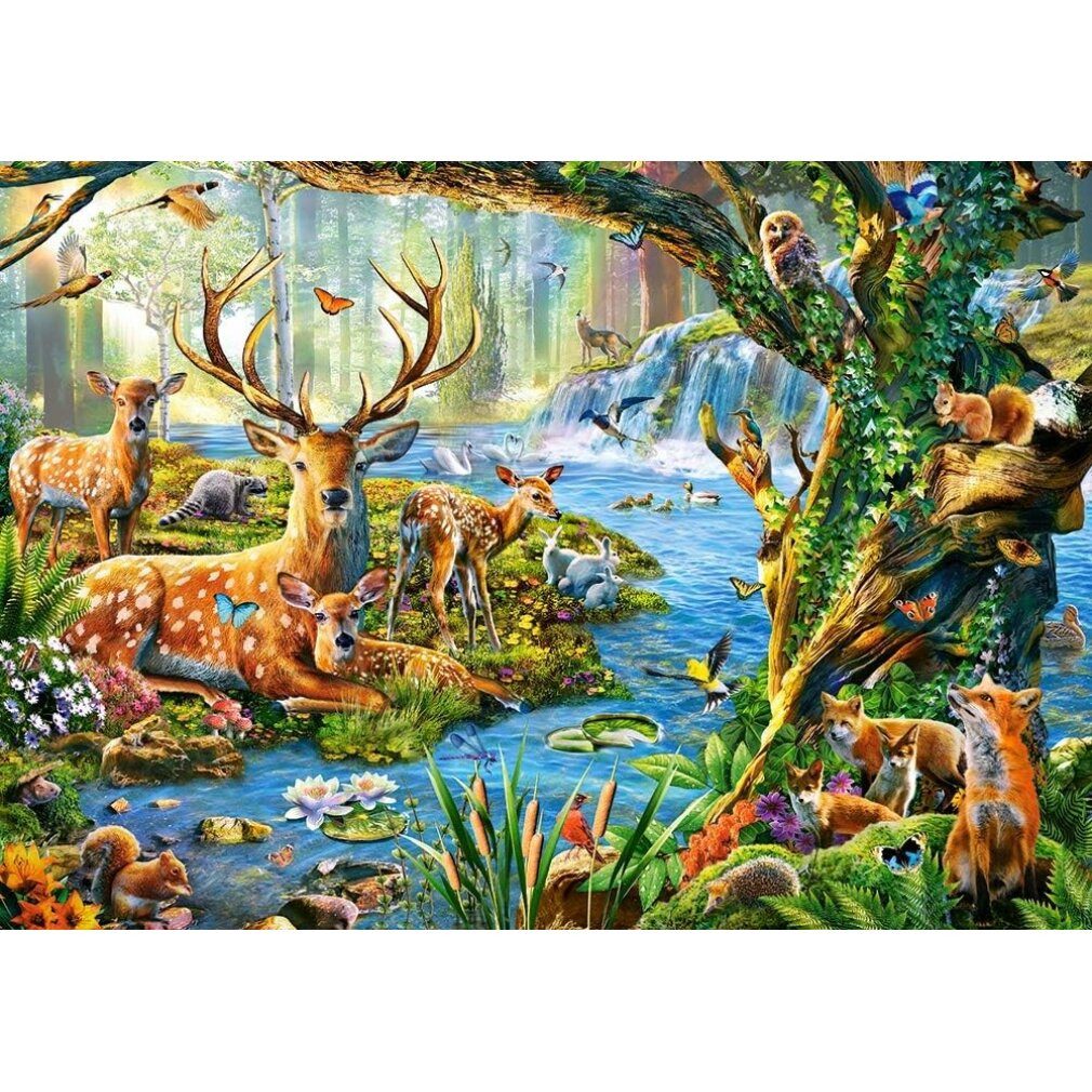 Castorland Puzzle Puzzle Leben im Wald günstig online kaufen