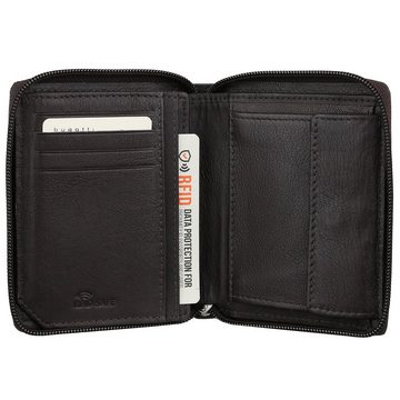 bugatti Geldbörse Punto Stitch RFID Leder Reißverschluss Geldbörse 49225102