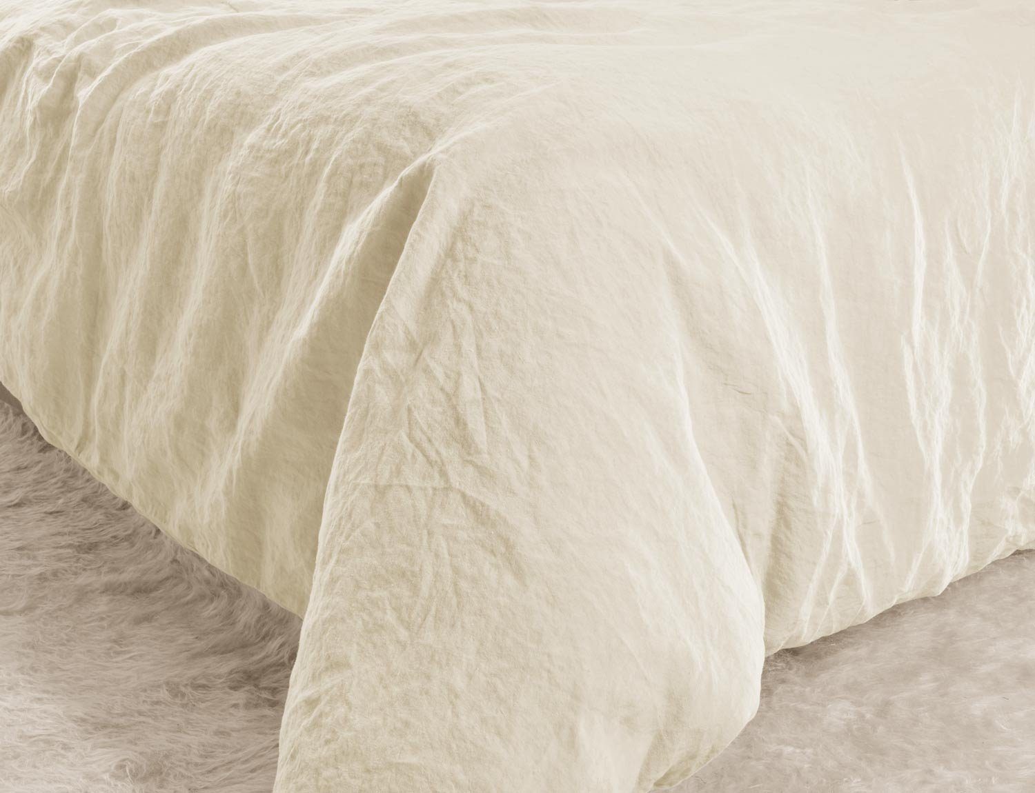 Wohnen und Accessoires GmbH & Co. KG Bettwäsche Leinen Bettwäsche-Set Sintra 100% Leinen - hergestellt in Portugal, 2 teilig, 100% Leinen