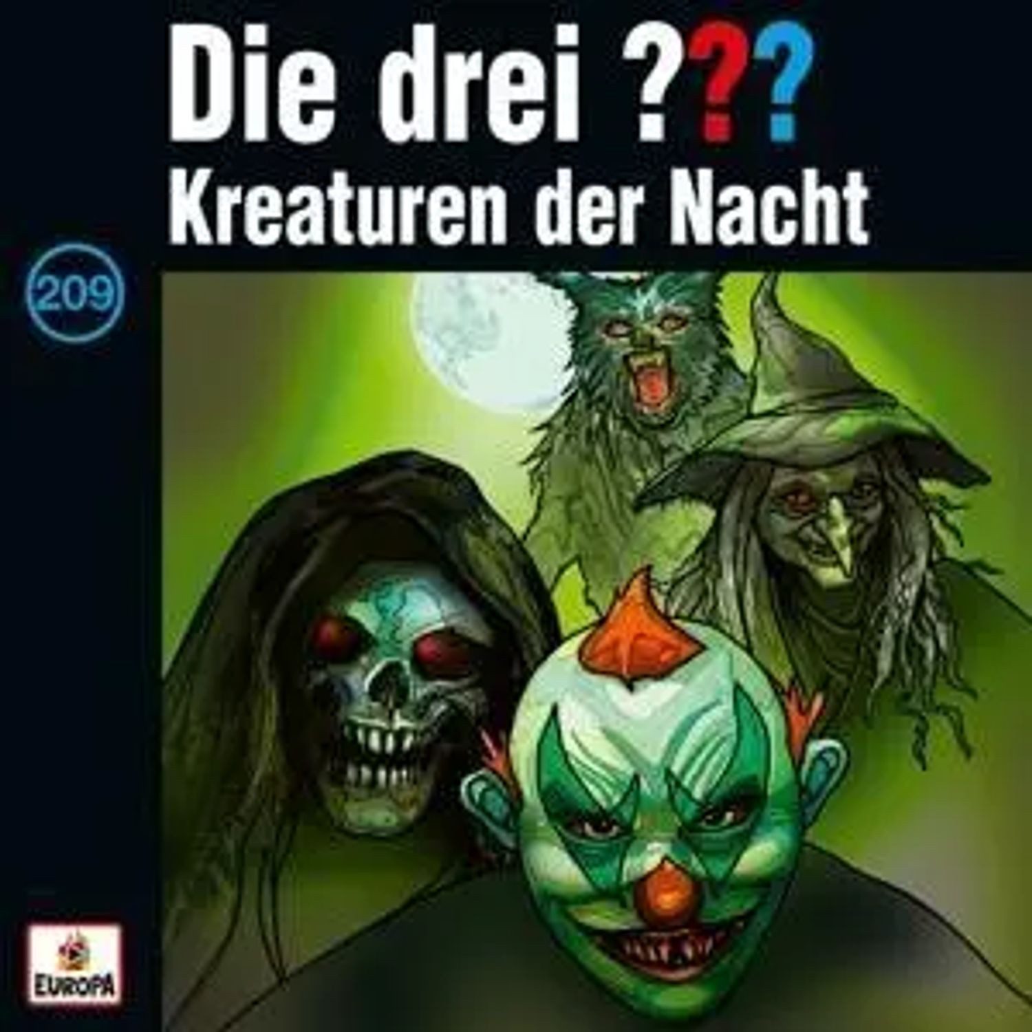 Hörspiel Die drei ??? 209. Kreaturen der Nacht
