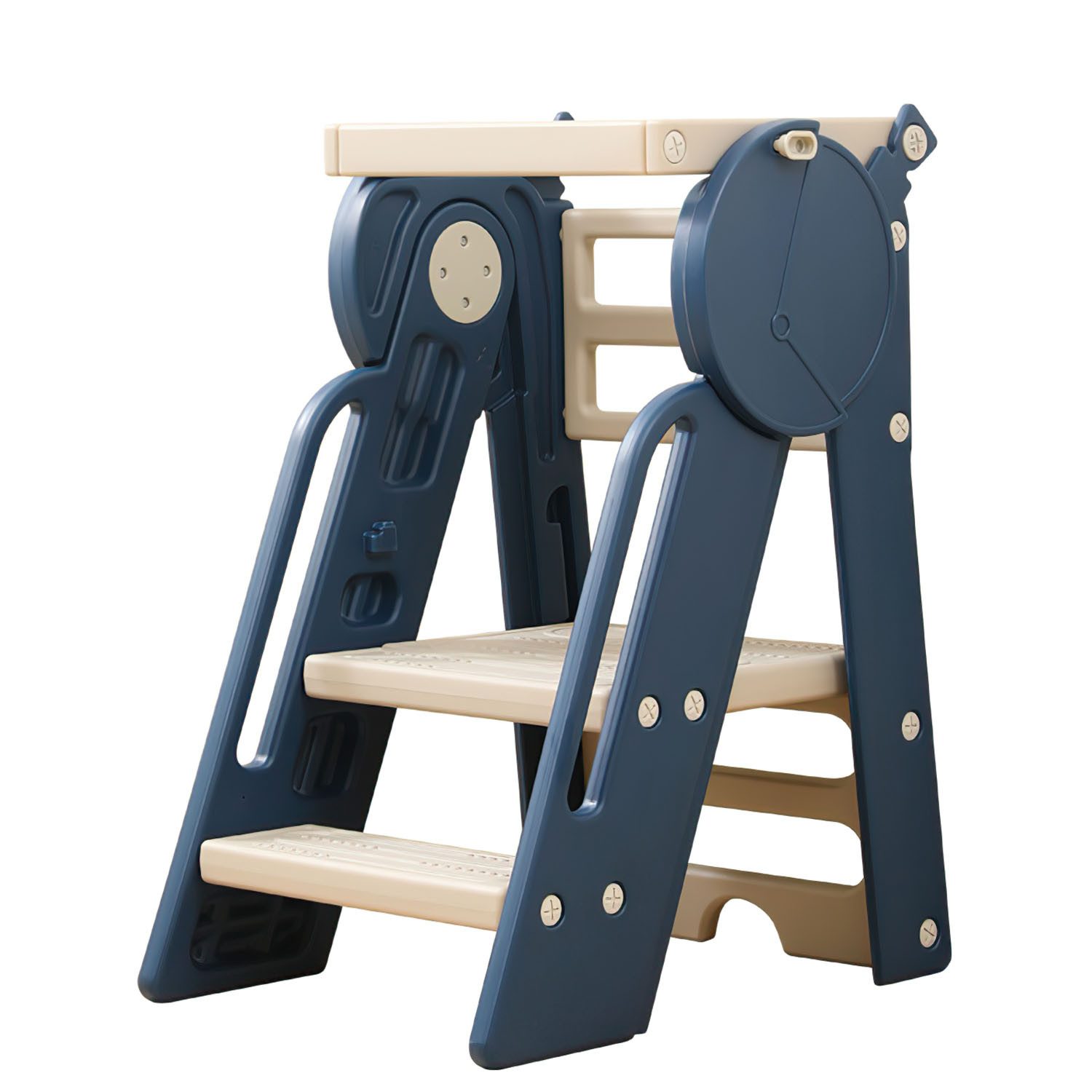 SURFOU Tritthocker für Kinder Lernturm Höhenverstellbarer günstig online kaufen